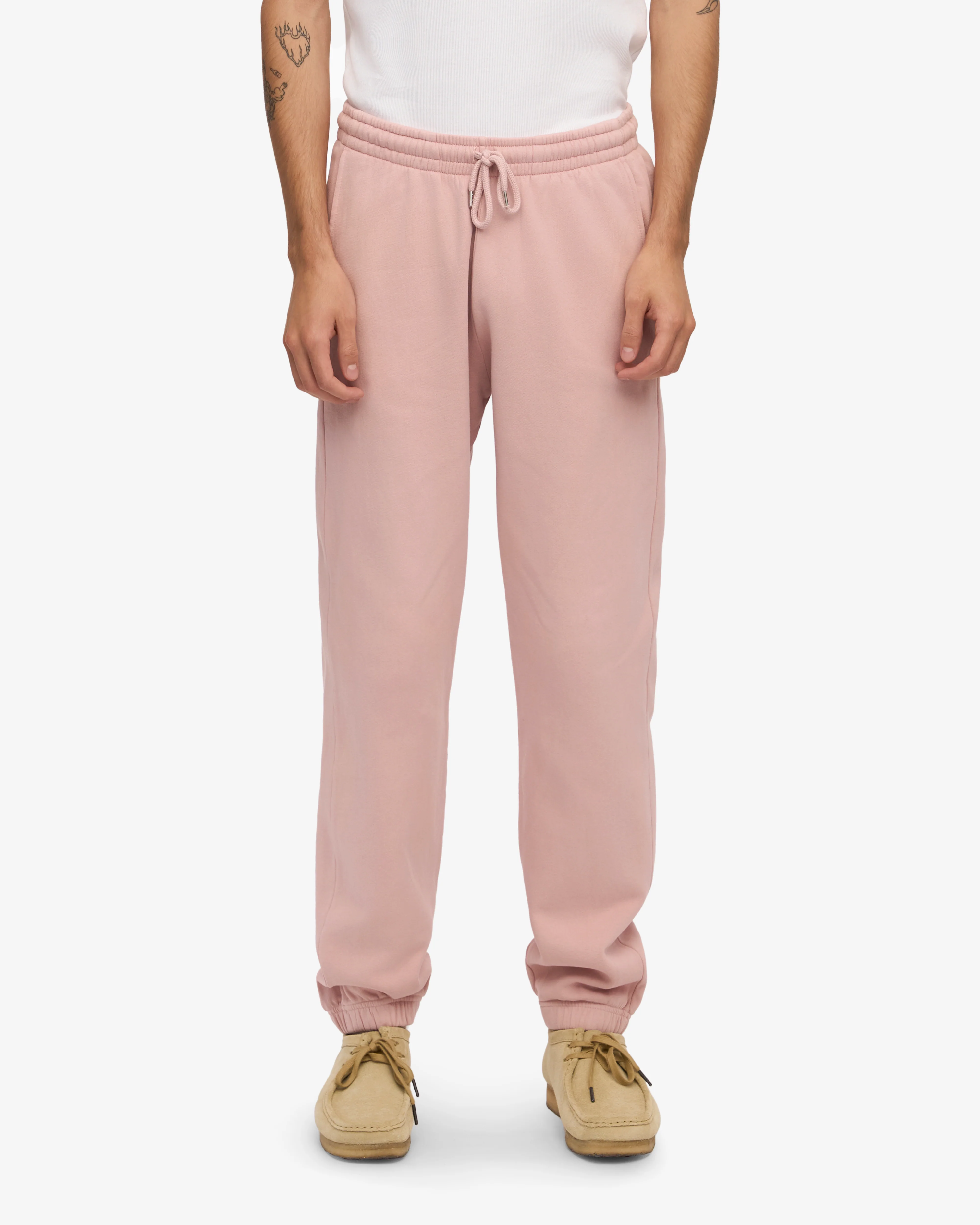 Organic Sweatpants - Faded Pink