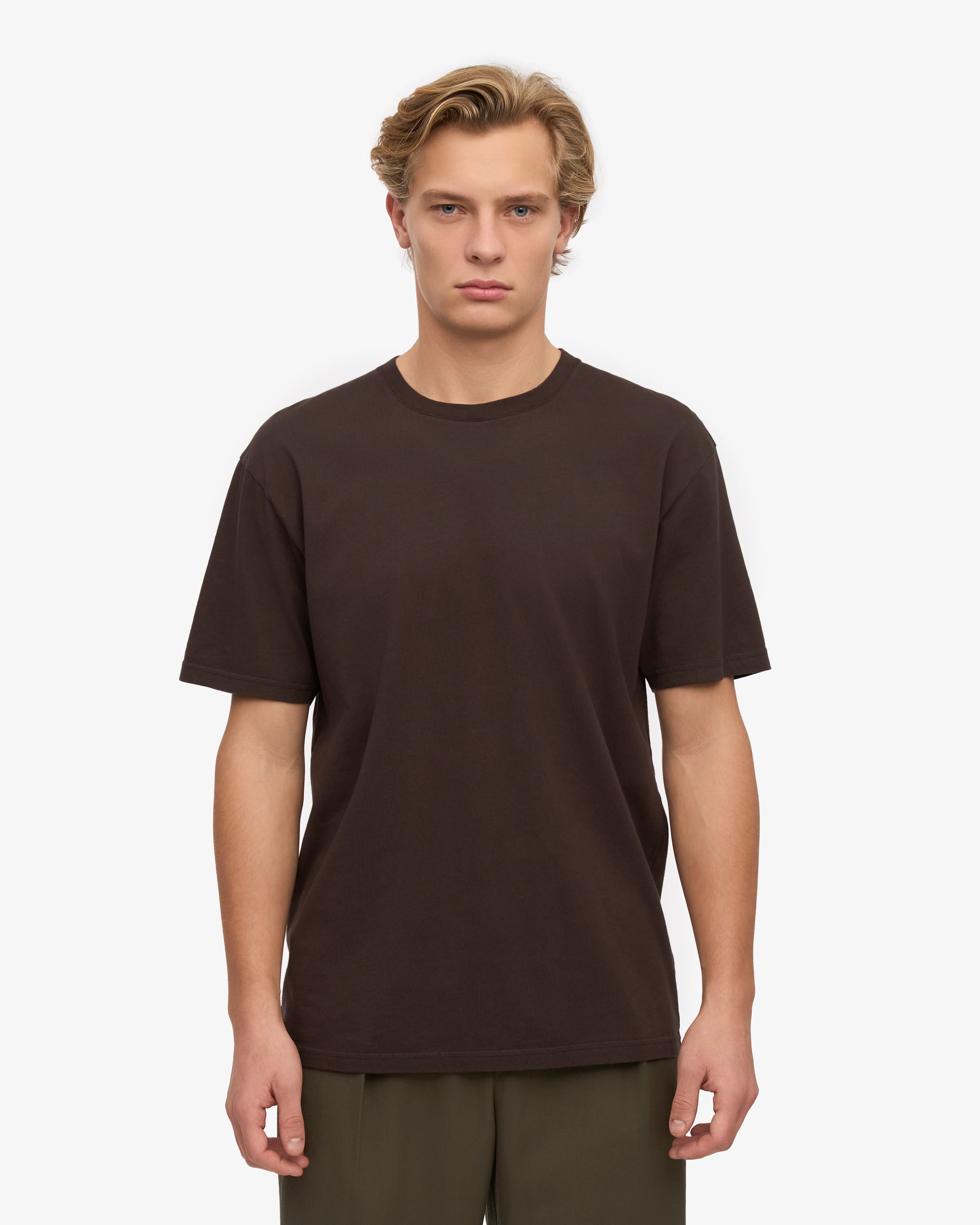 Classic Organic Tee - Coffee Brown