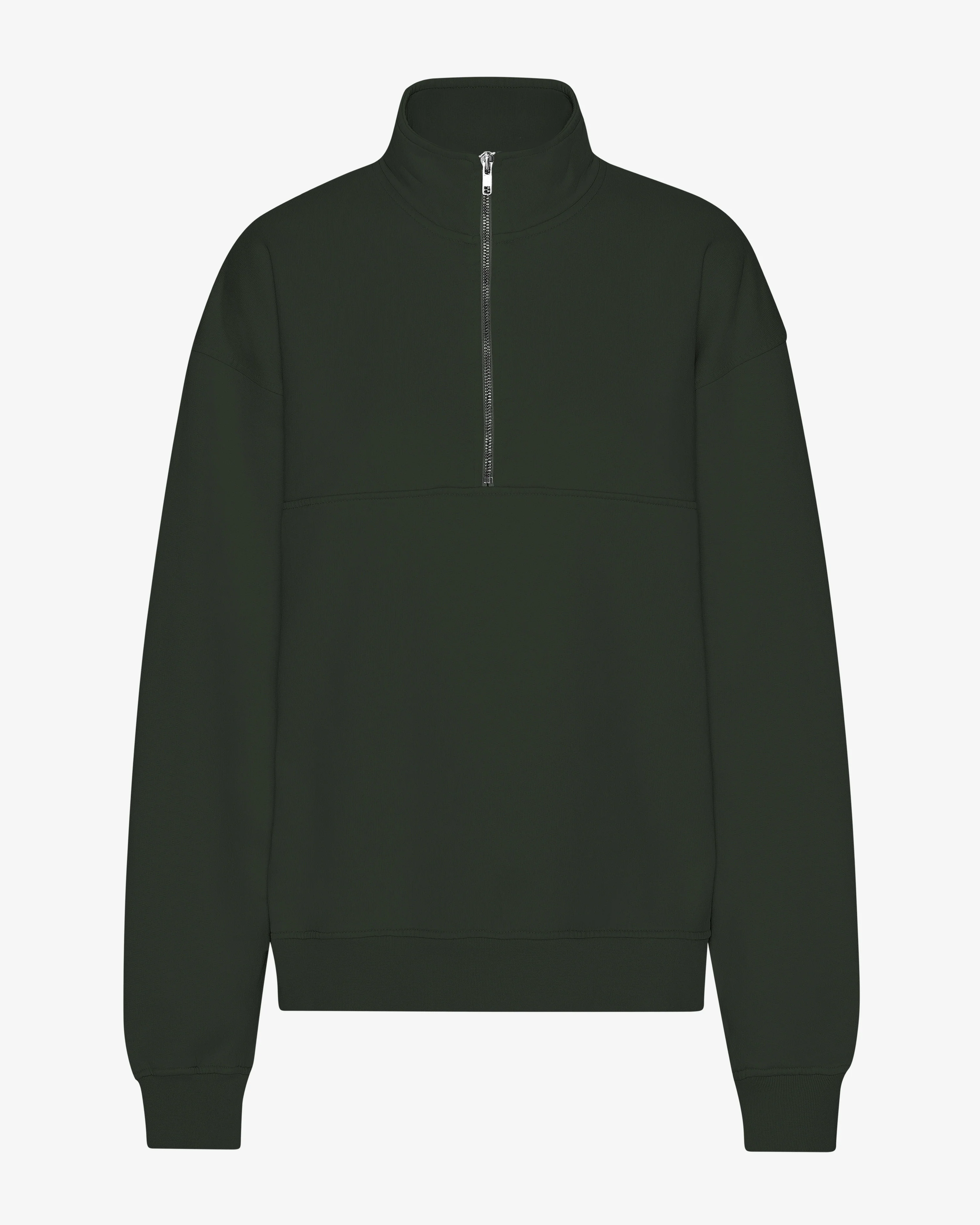 Organic Quarter Zip - Hunter Green