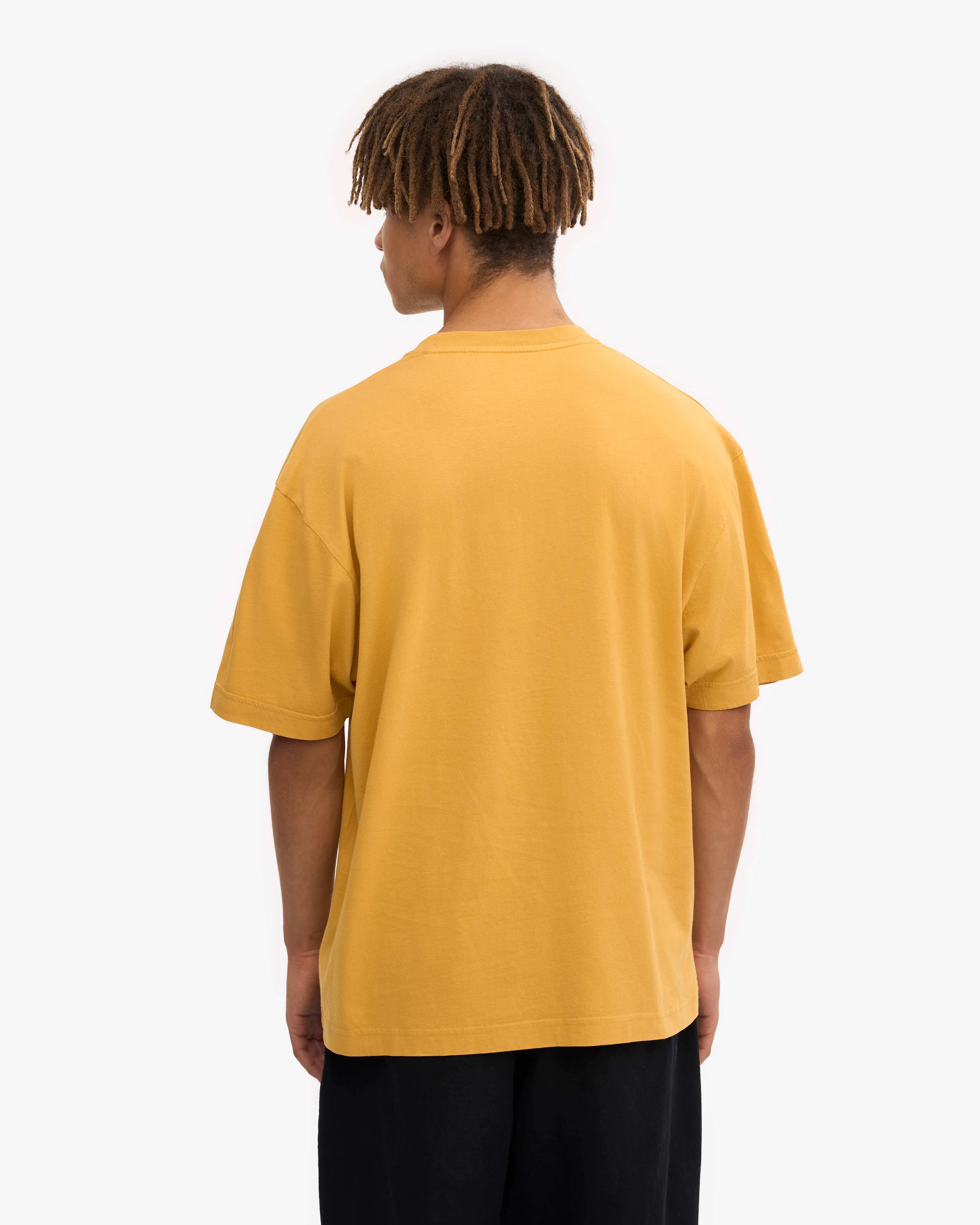 Oversized Organic T-Shirt - Burned Yellow