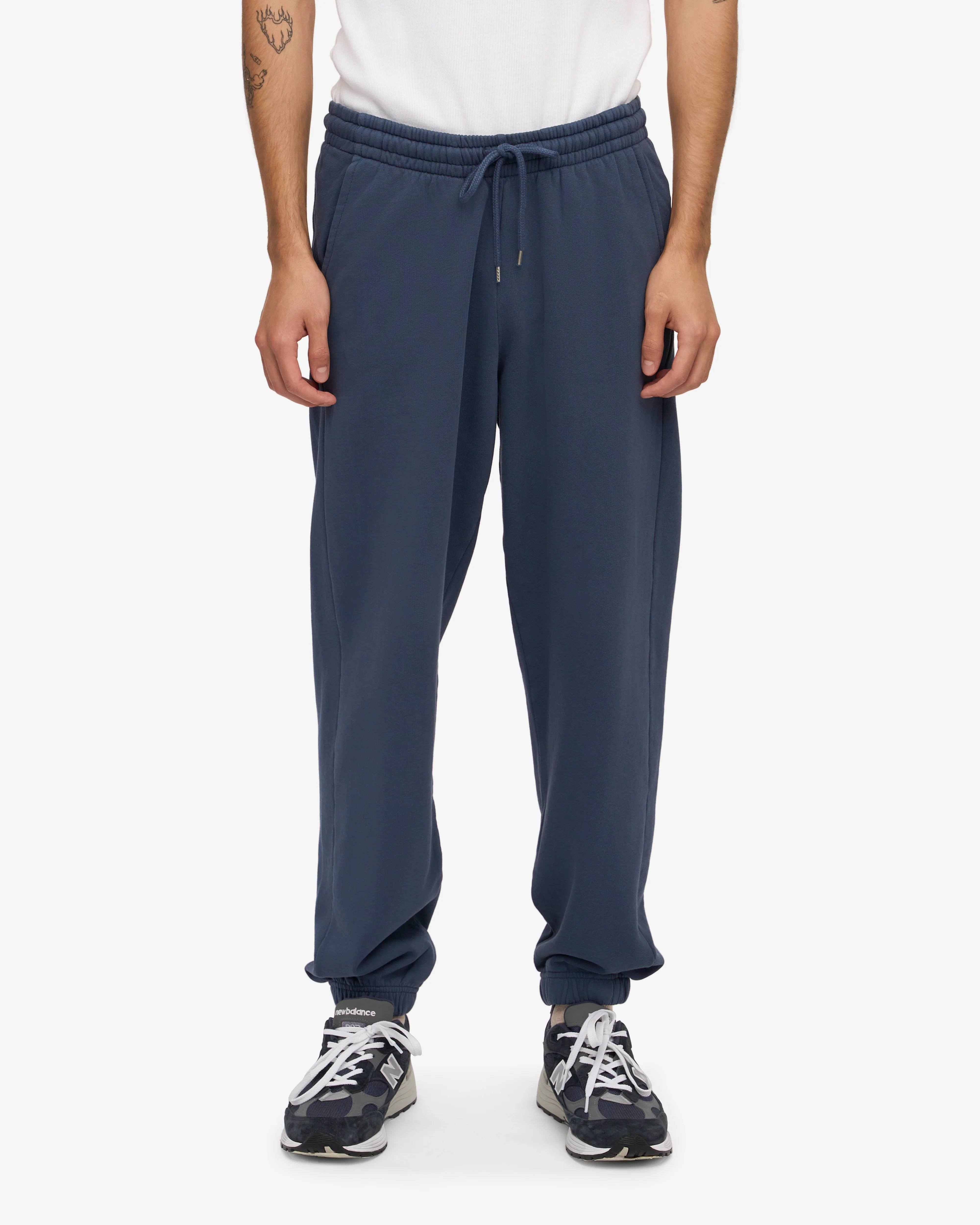 Organic Sweatpants - Petrol Blue
