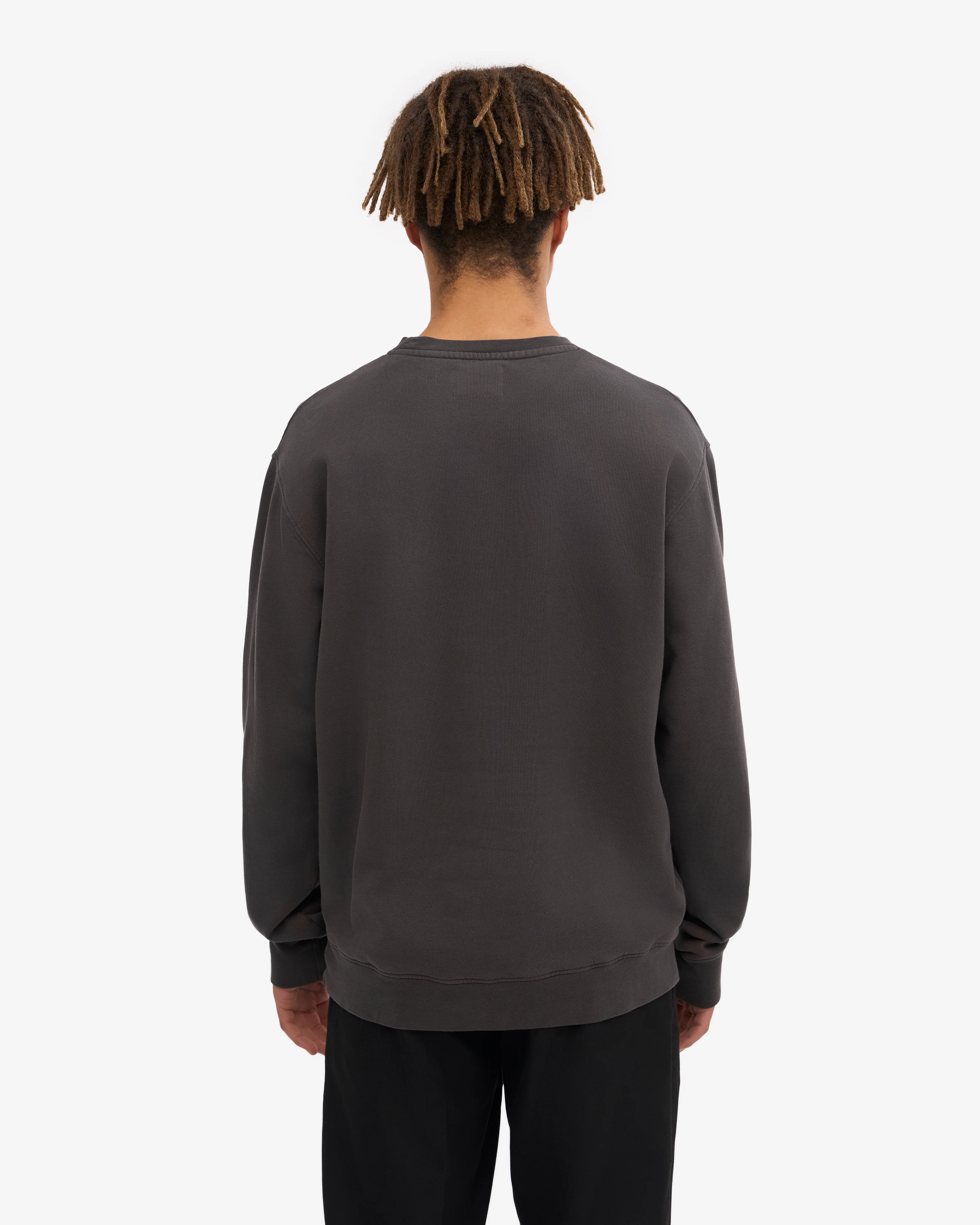 Classic Organic Crew - Lava Grey