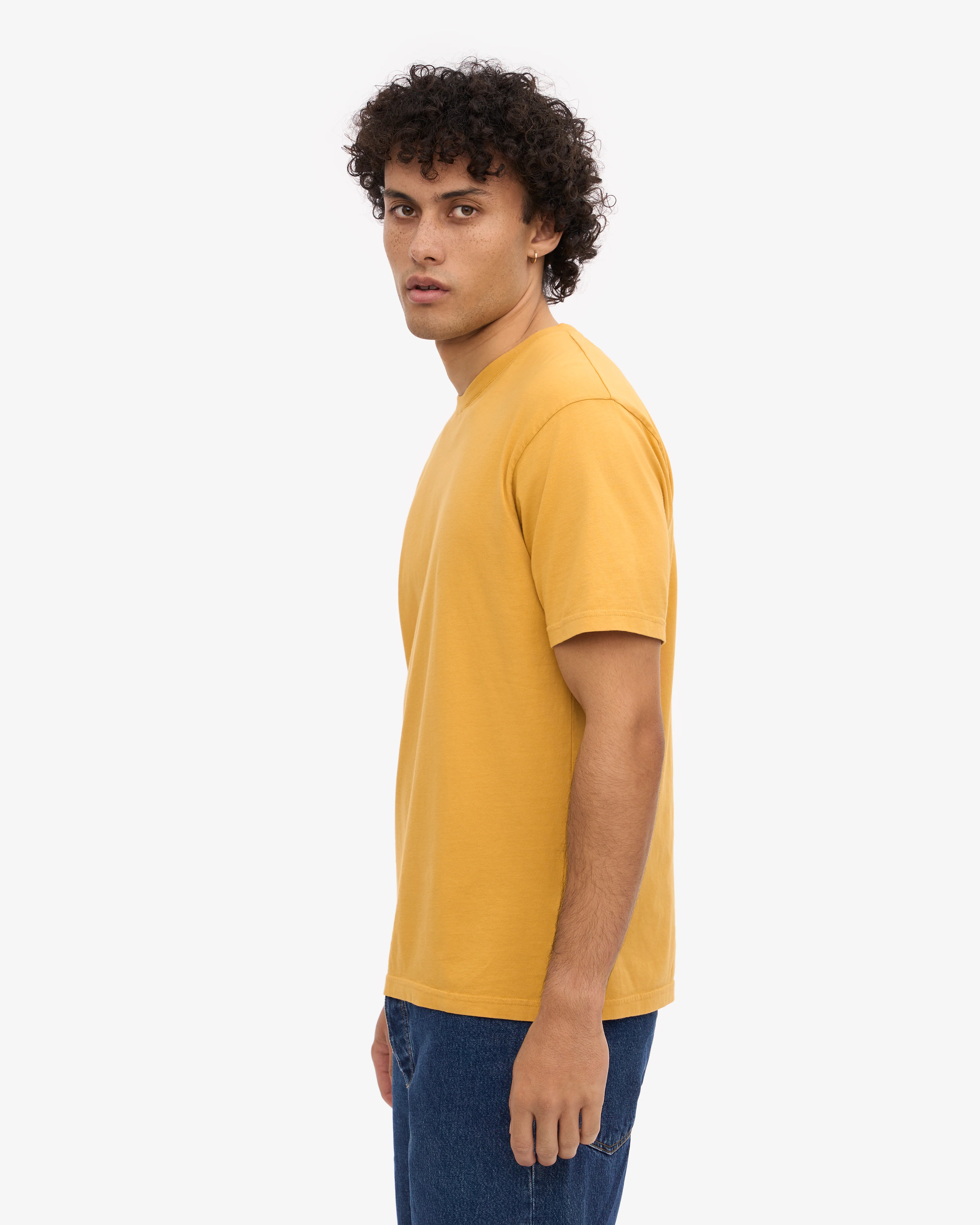 Classic Organic Tee - Burned Yellow