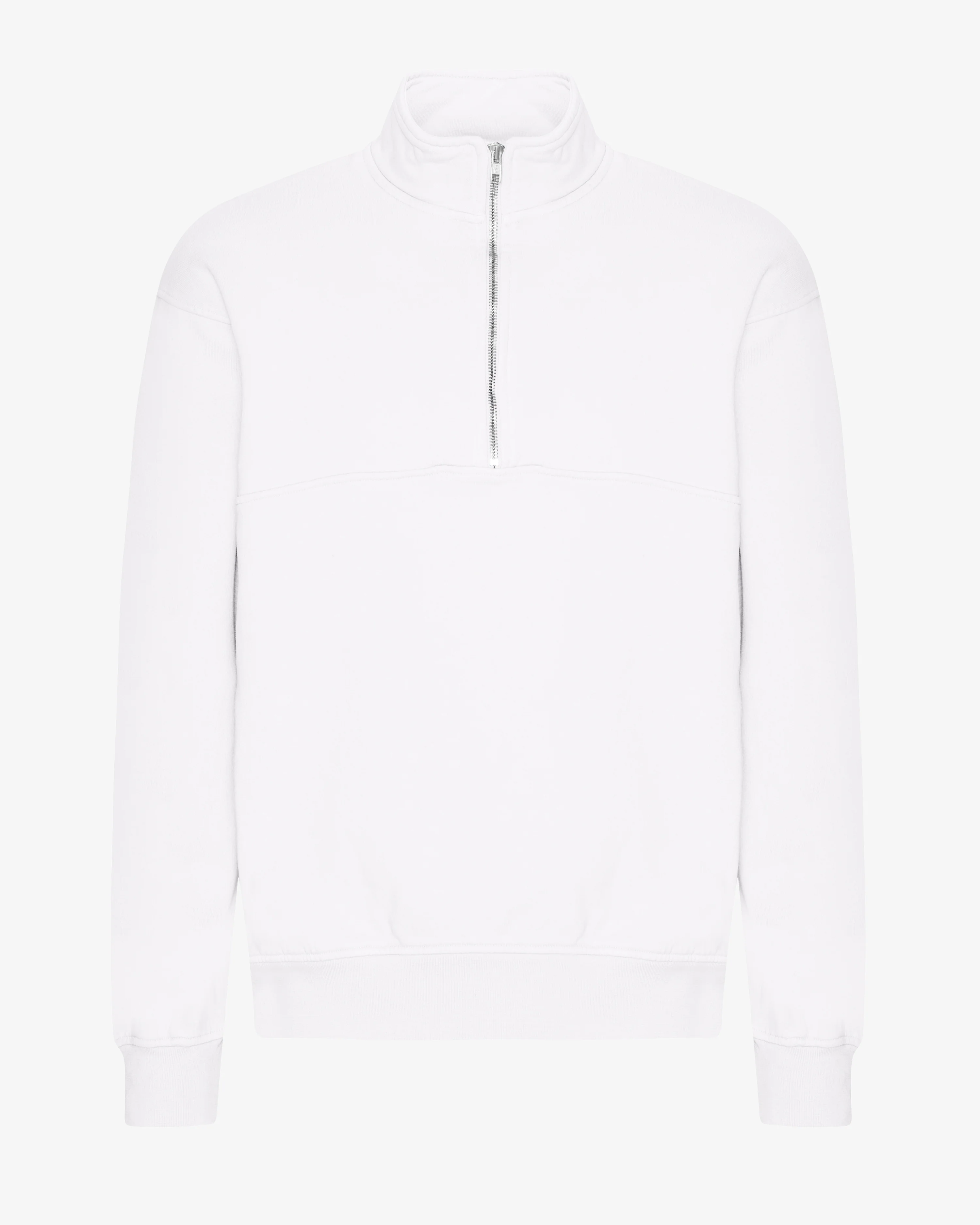 Organic Quarter Zip - Optical White