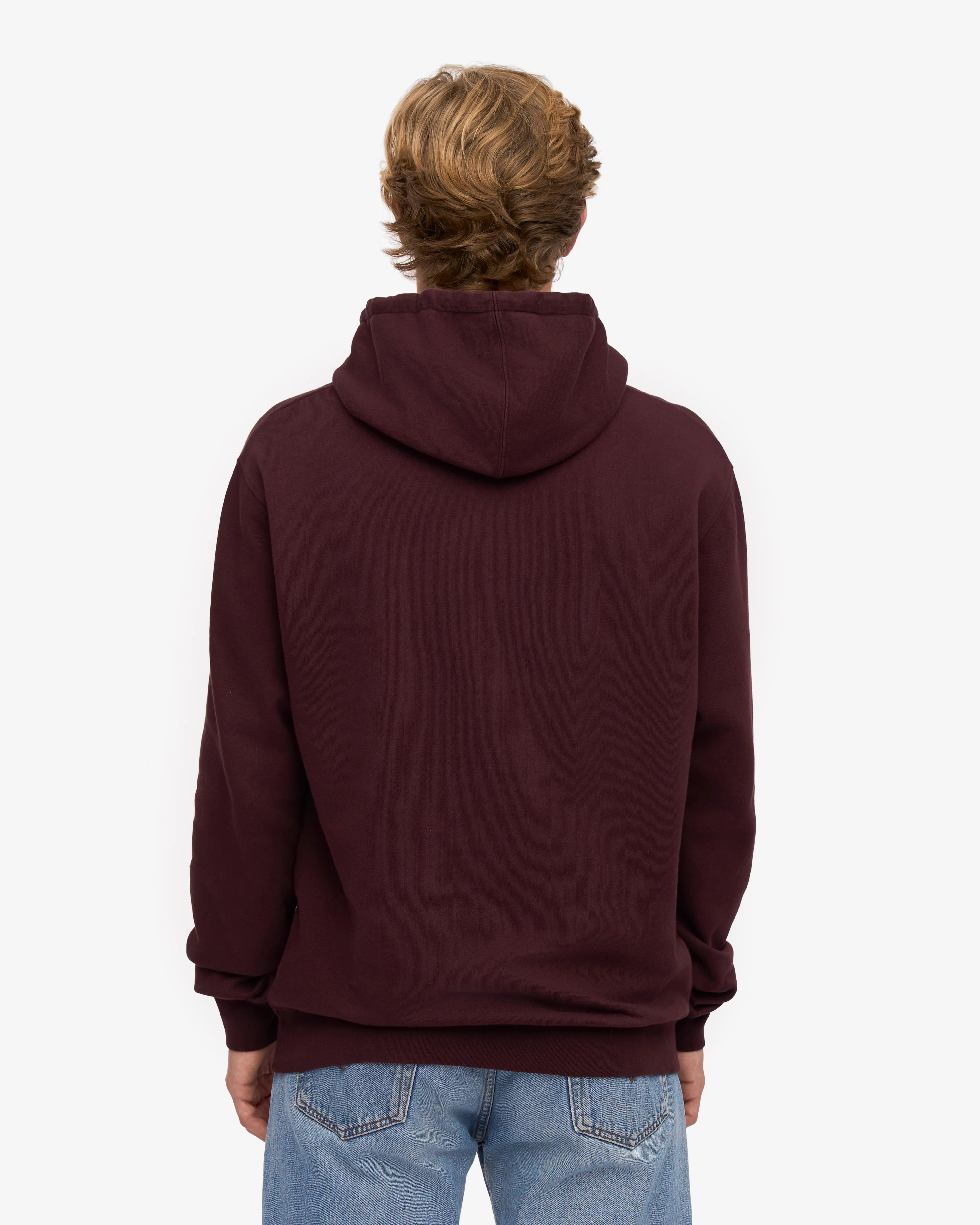 Classic Organic Hood - Oxblood Red