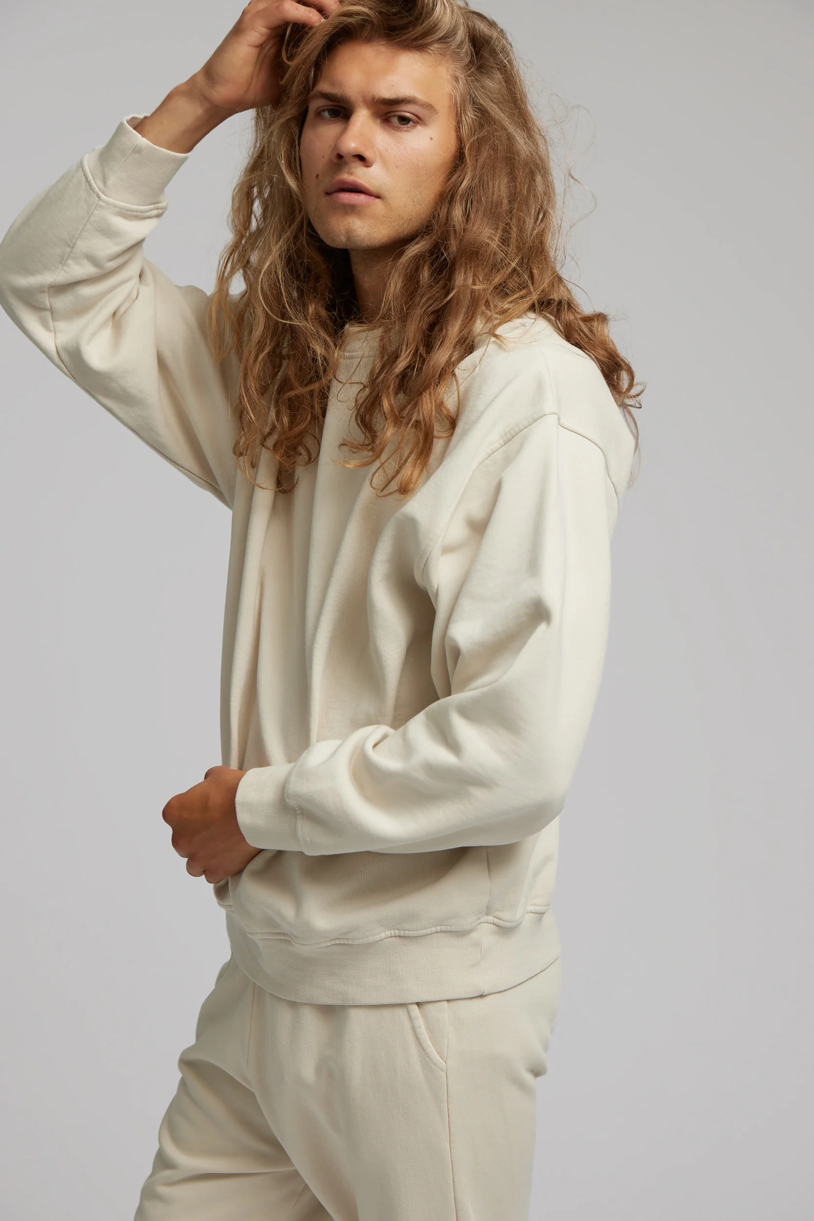 Organic Sweatpants - Sky Blue