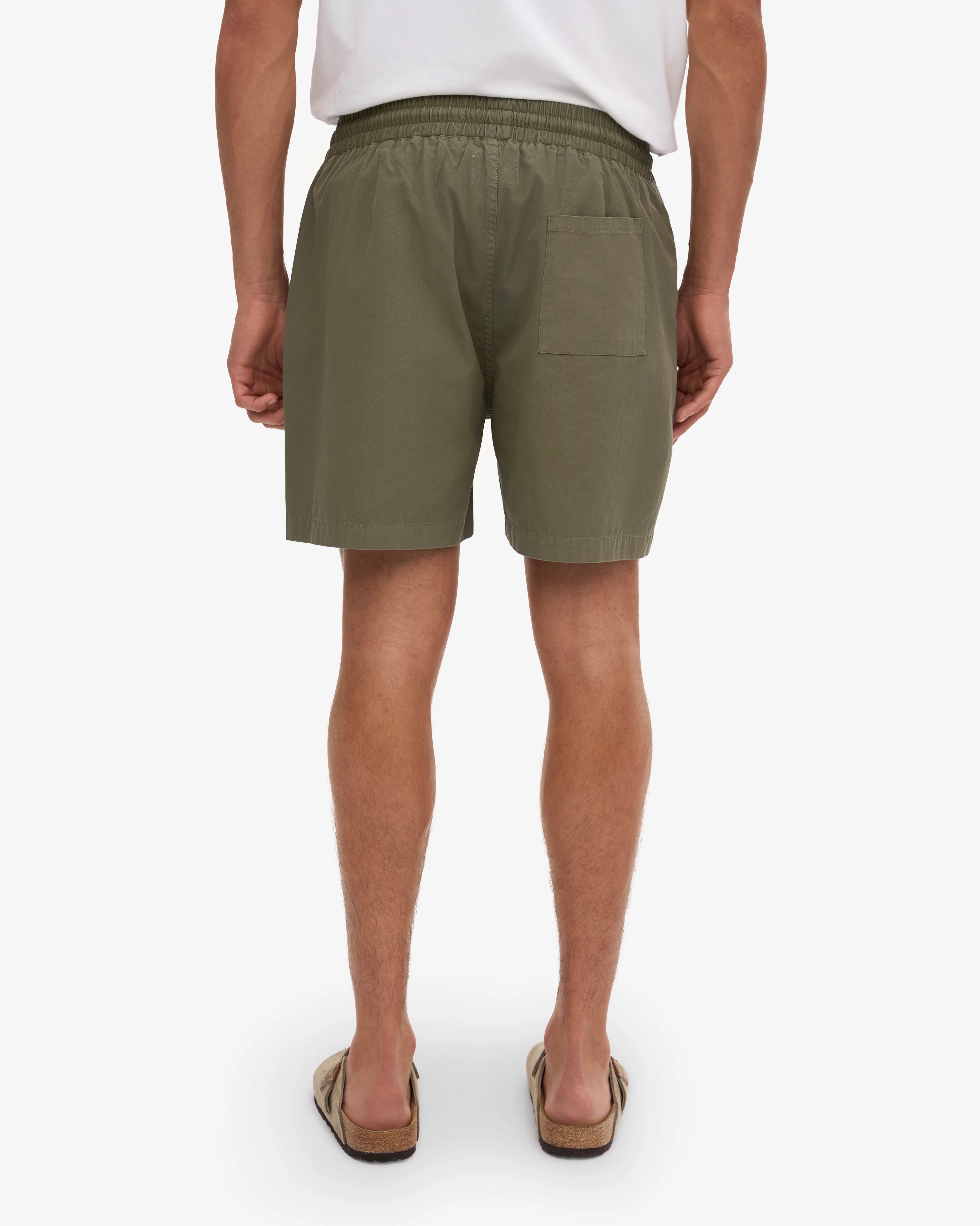 Organic Twill Shorts - Dusty Olive