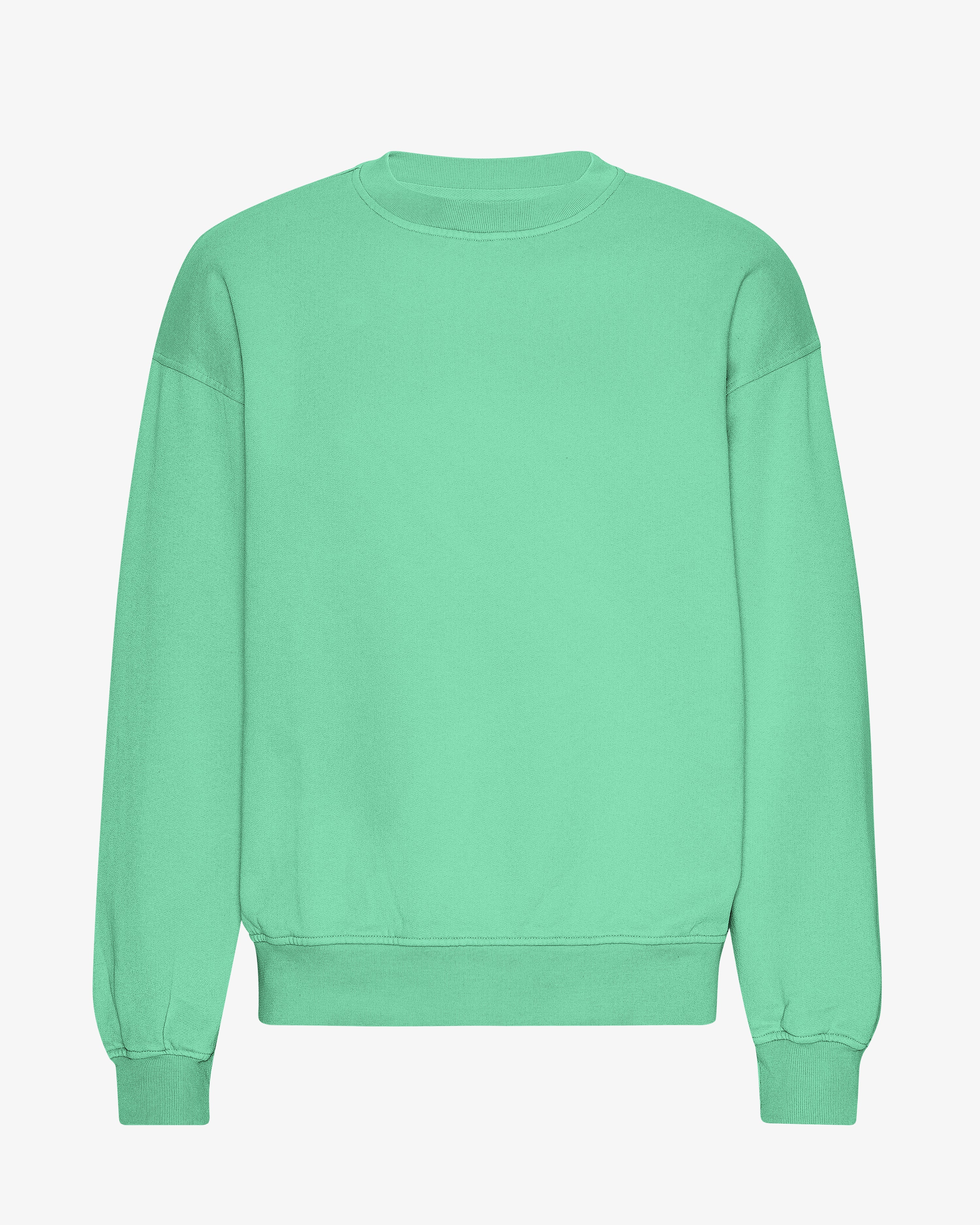 Organic Oversized Crew - Spring Green