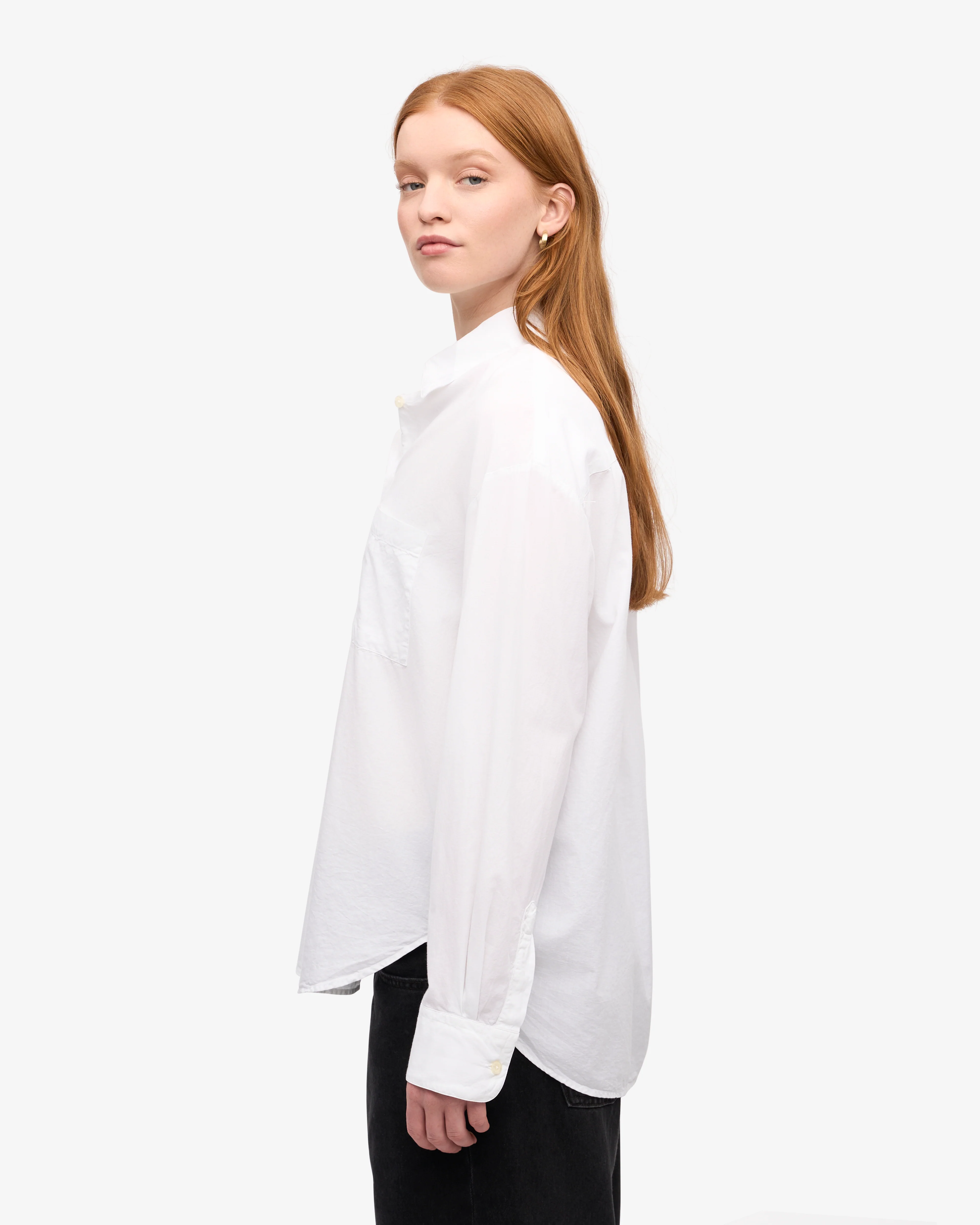 Organic Oversized Shirt - Optical White