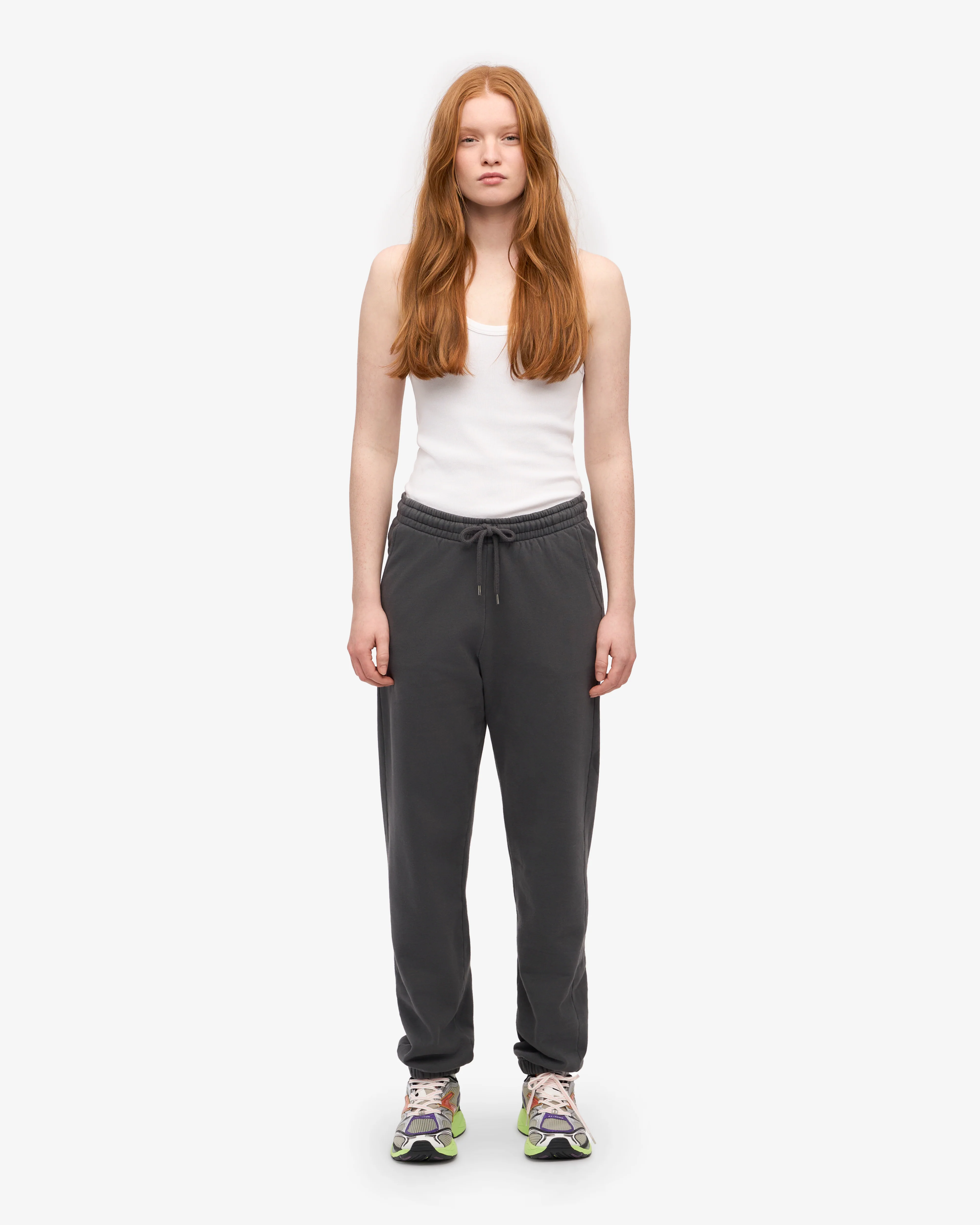 Organic Sweatpants - Lava Grey