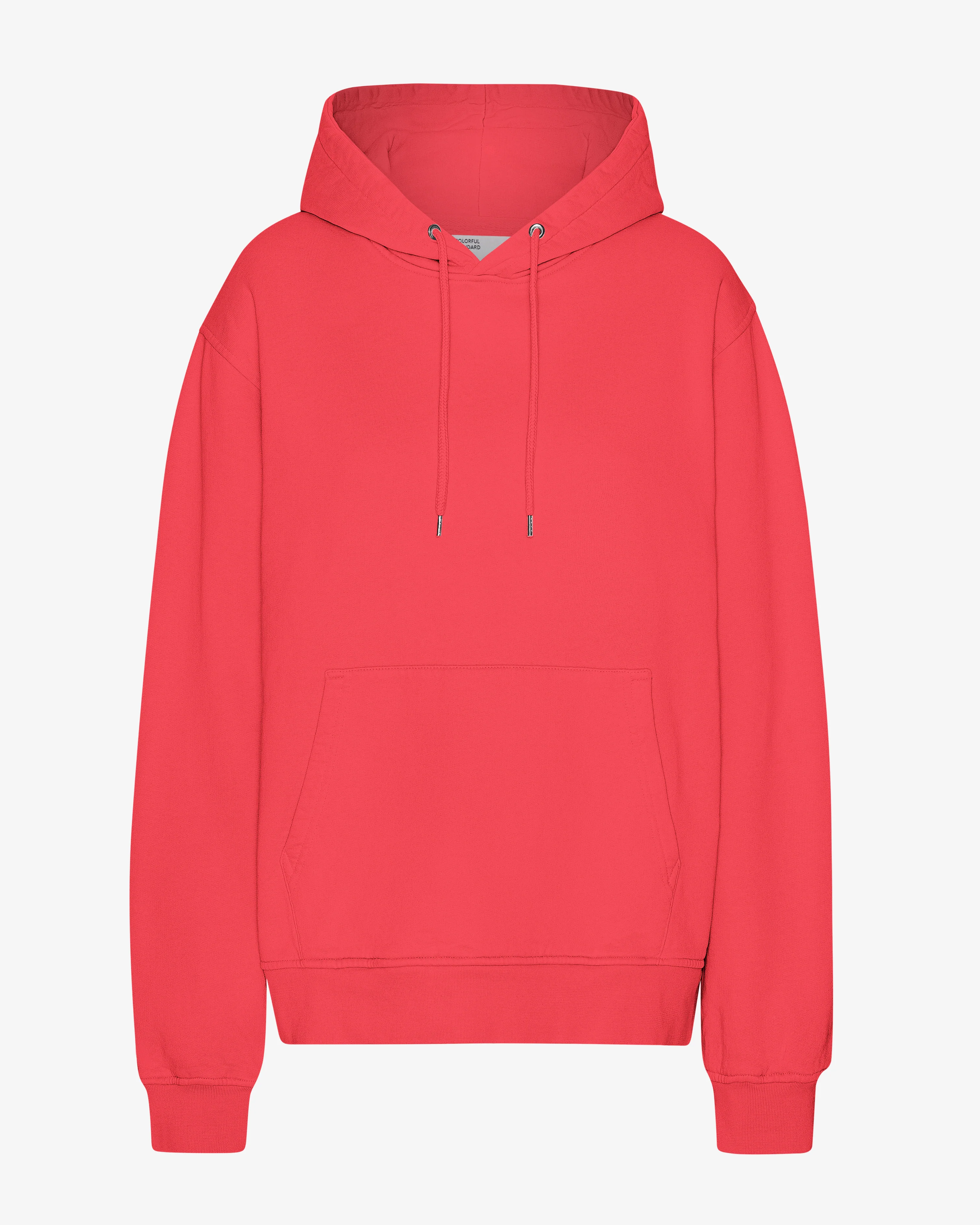 Classic Organic Hood - Red Tangerine