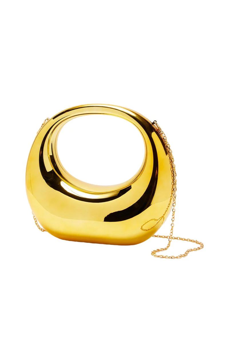 The Girls Night Out Gold Handbag