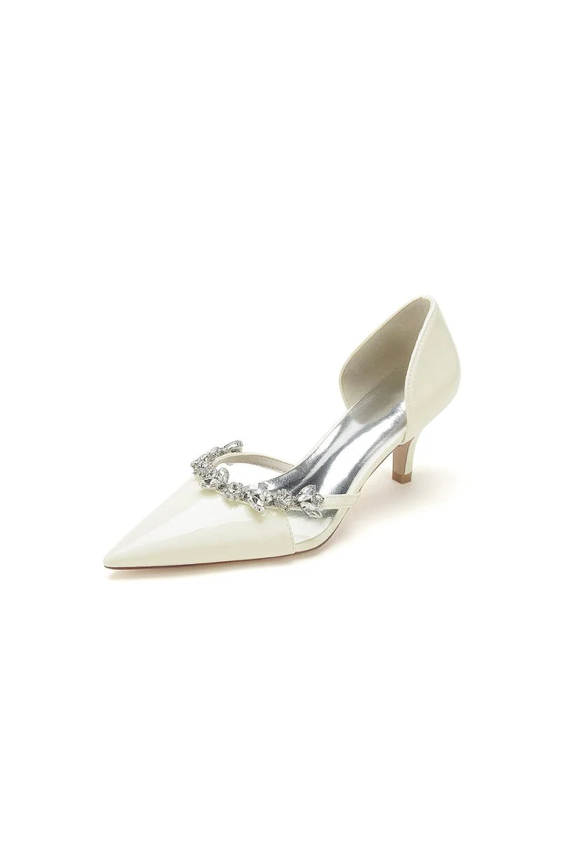 Glitter Crystal Rhinestone Wedding Shoes