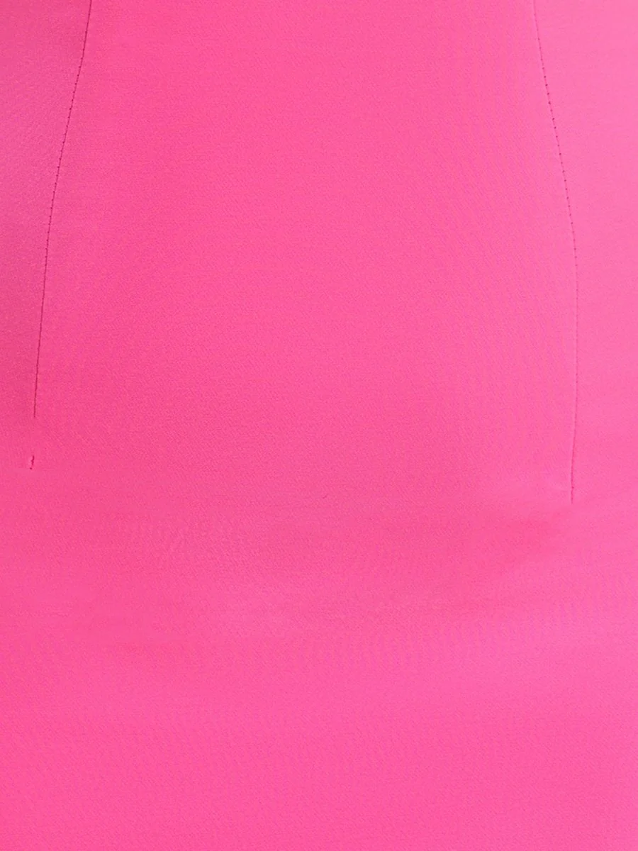 Riley | Fuchsia Strapless Fitted Short Homecoming Dress with Crystals