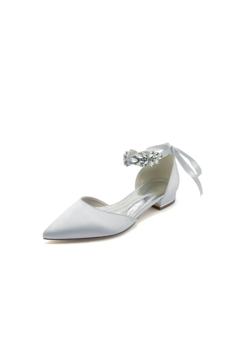 Champagne High Heels with Ornate Crystal and Pearl Accent