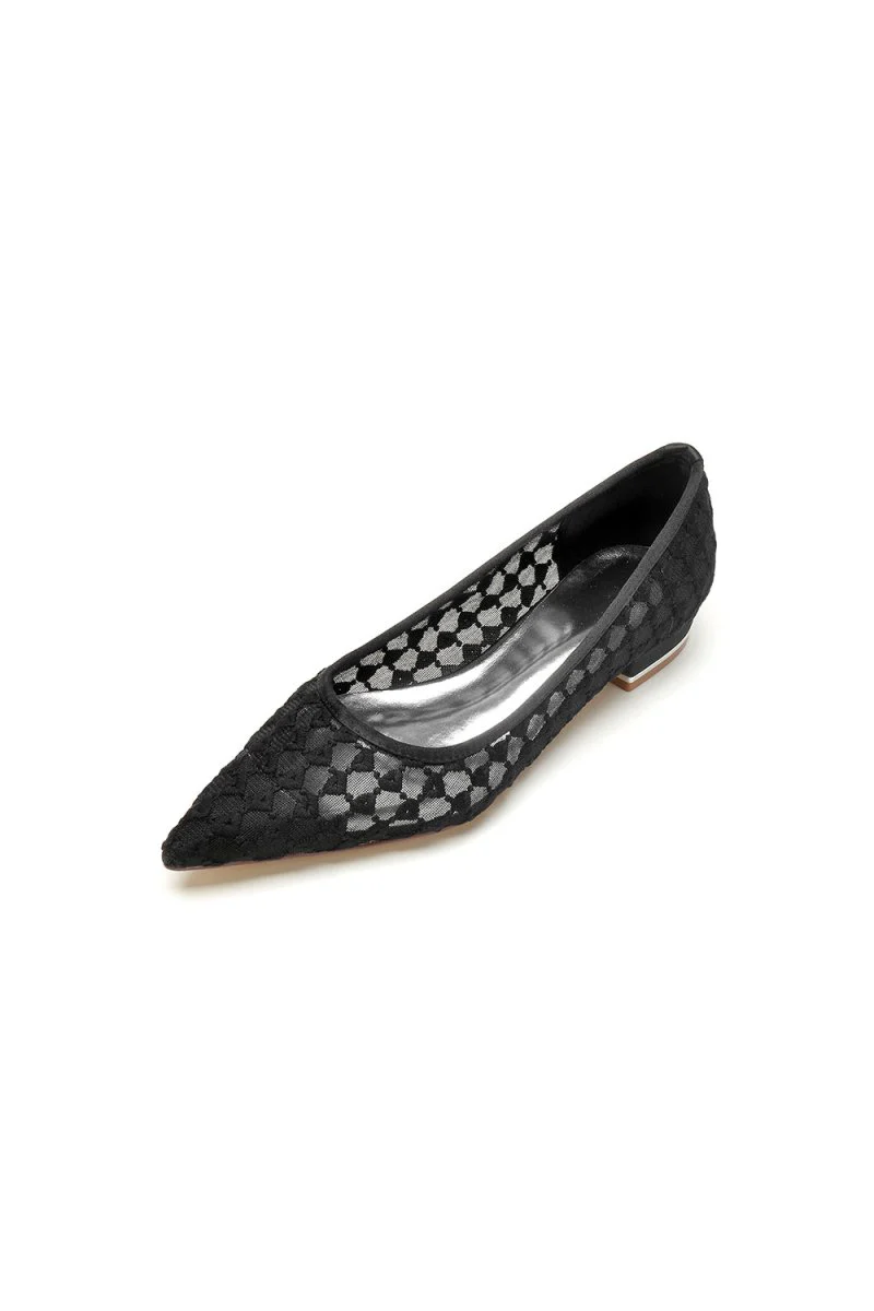 Pointed Toe Wedding Flats