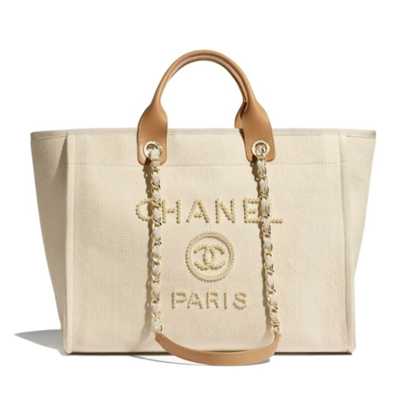 Price of hotsell chanel deauville tote