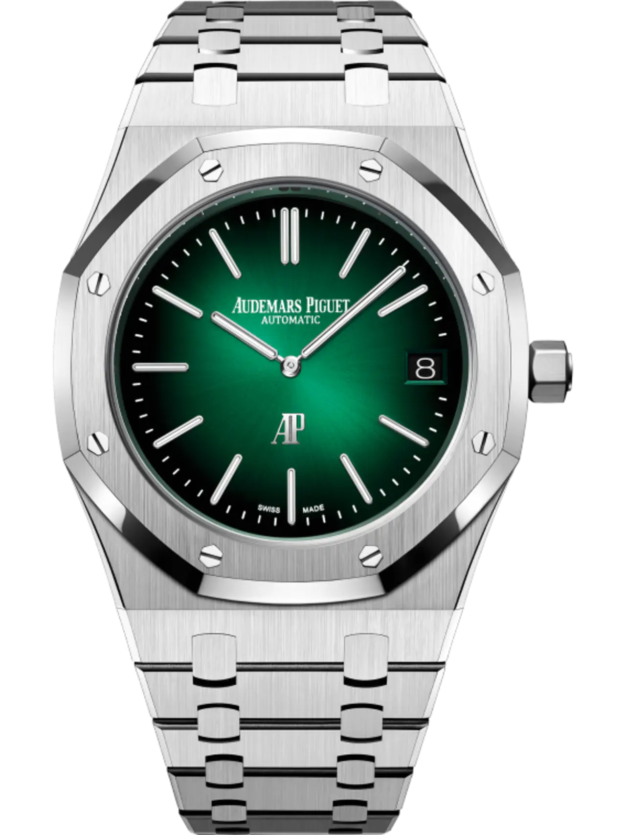 Audemars Piguet Royal Oak Jumbo Smoked Green Dial 39mm