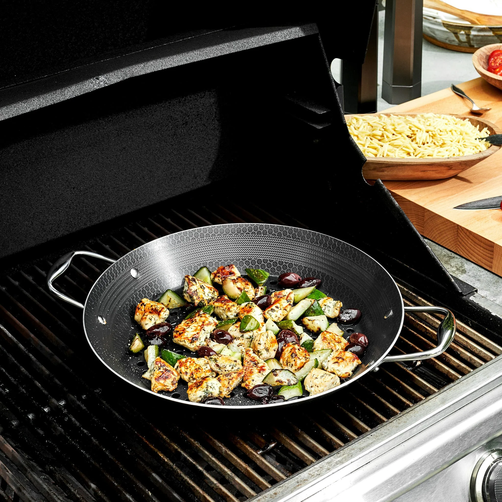 Hybrid BBQ Grill Pan, 12