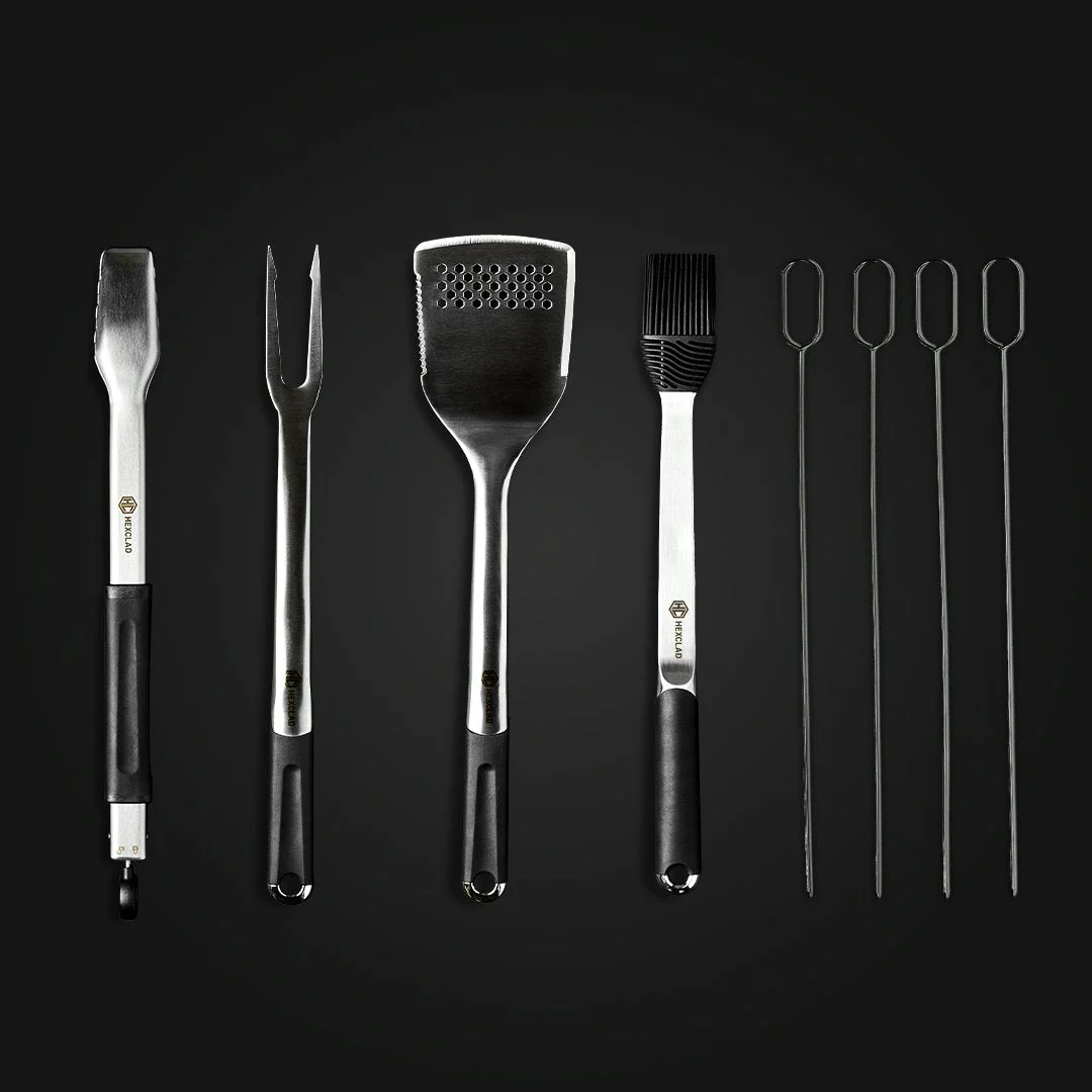 BBQ Tool Set, 8-pc