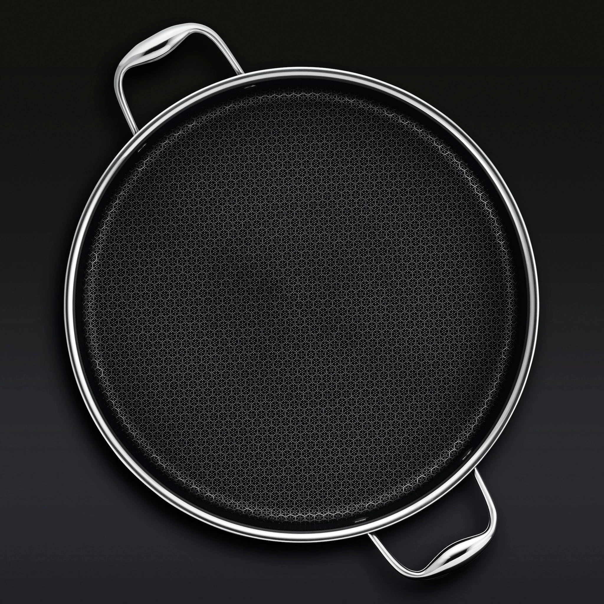 Hybrid Deep Sauté Pan/Chicken Fryer with Lid, 7-Qt