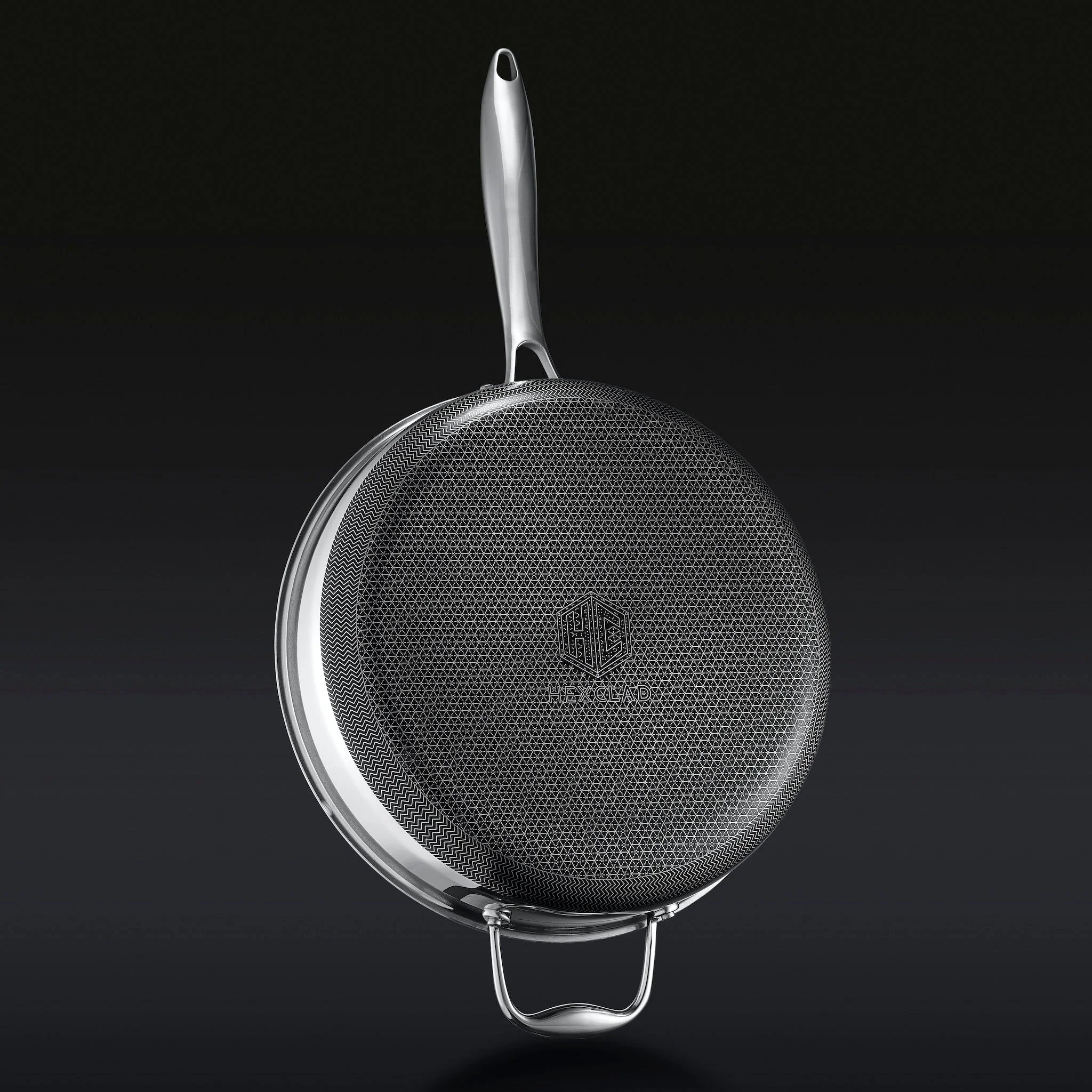 Hybrid Deep Sauté Pan with Lid, 4.5-Qt