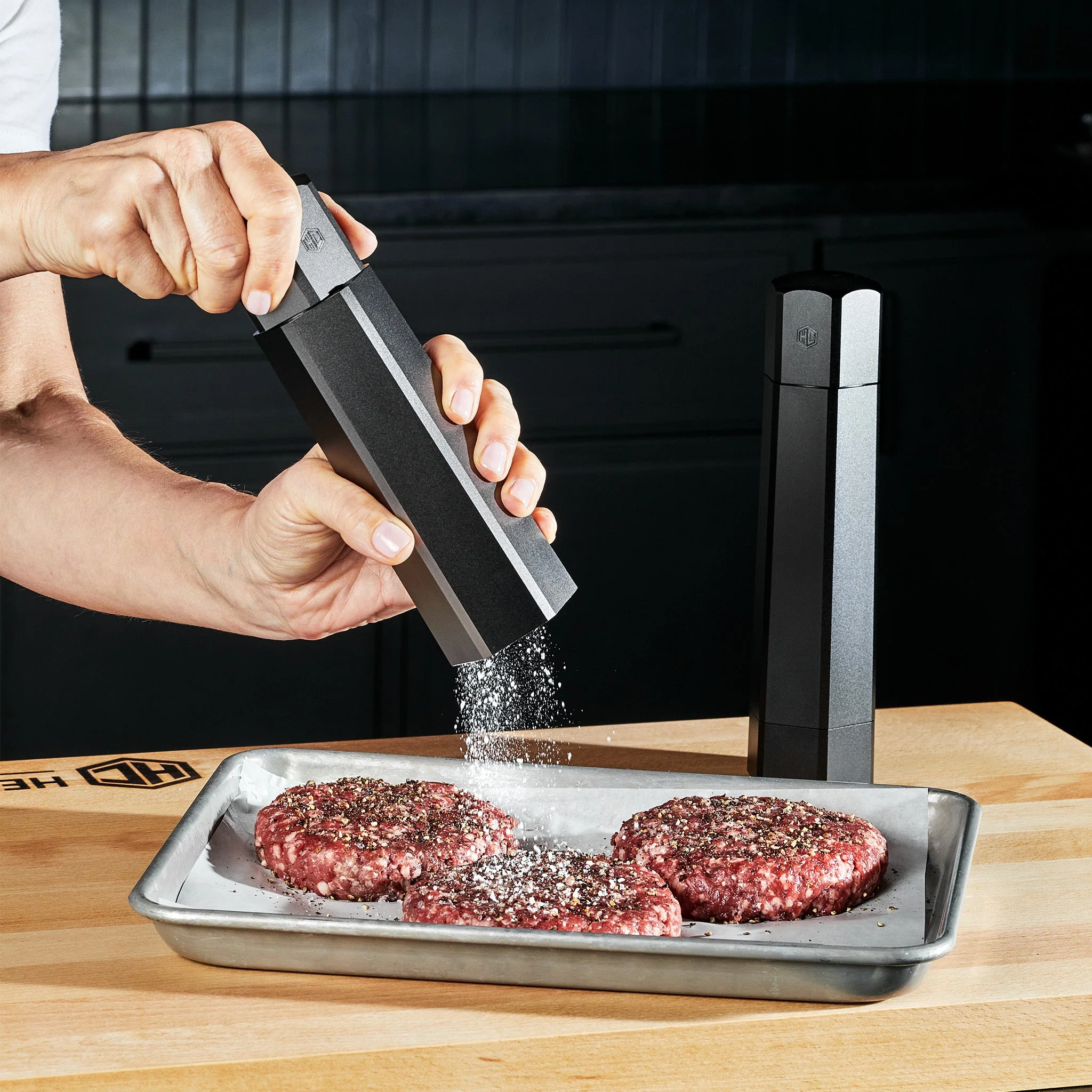 HexMill Salt and Pepper Grinder Set