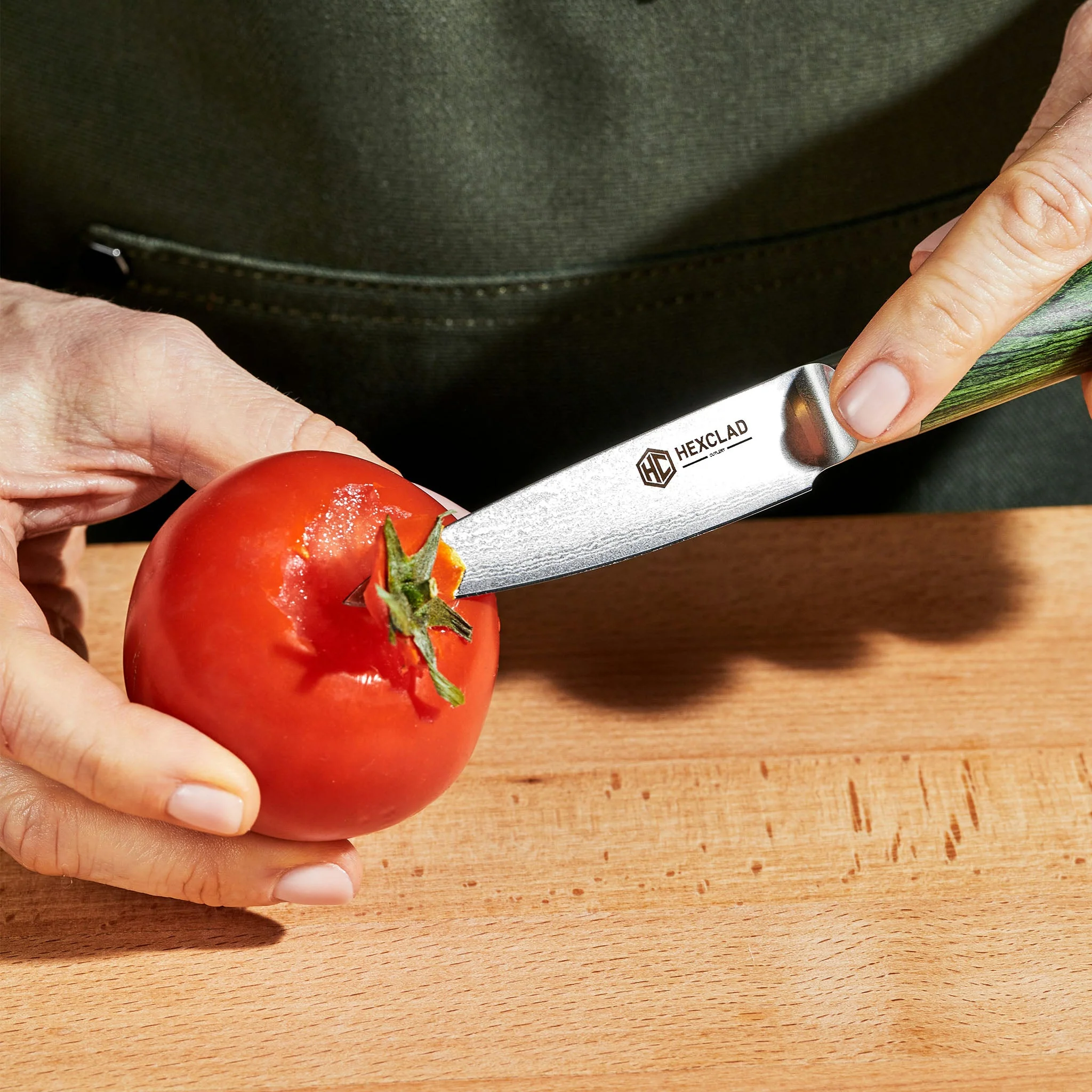 Damascus Steel Paring Knife, 3.5