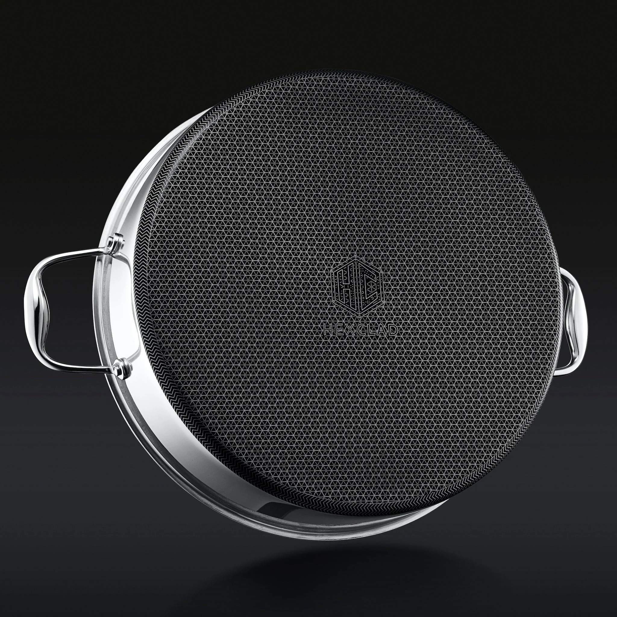 Hybrid Deep Sauté Pan/Chicken Fryer with Lid, 7-Qt