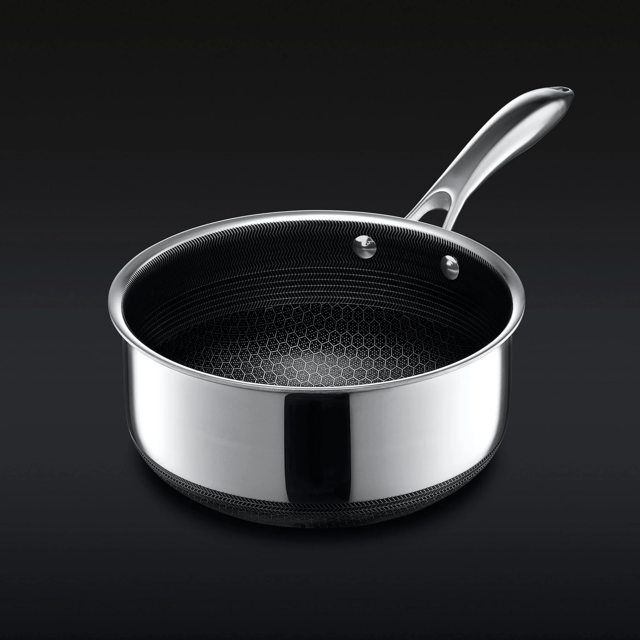 Hybrid Saucepan With Lid, 3-Qt