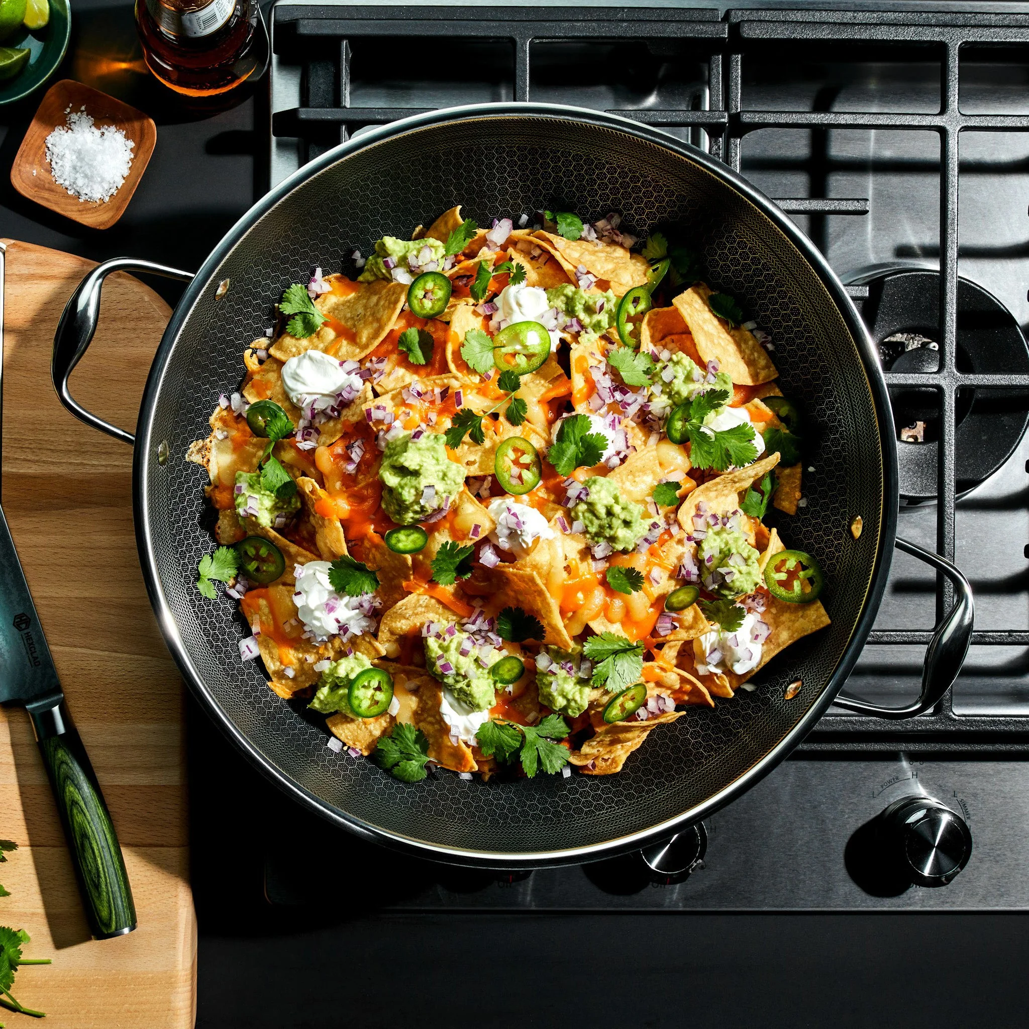 Hybrid Wok with Lid, 14