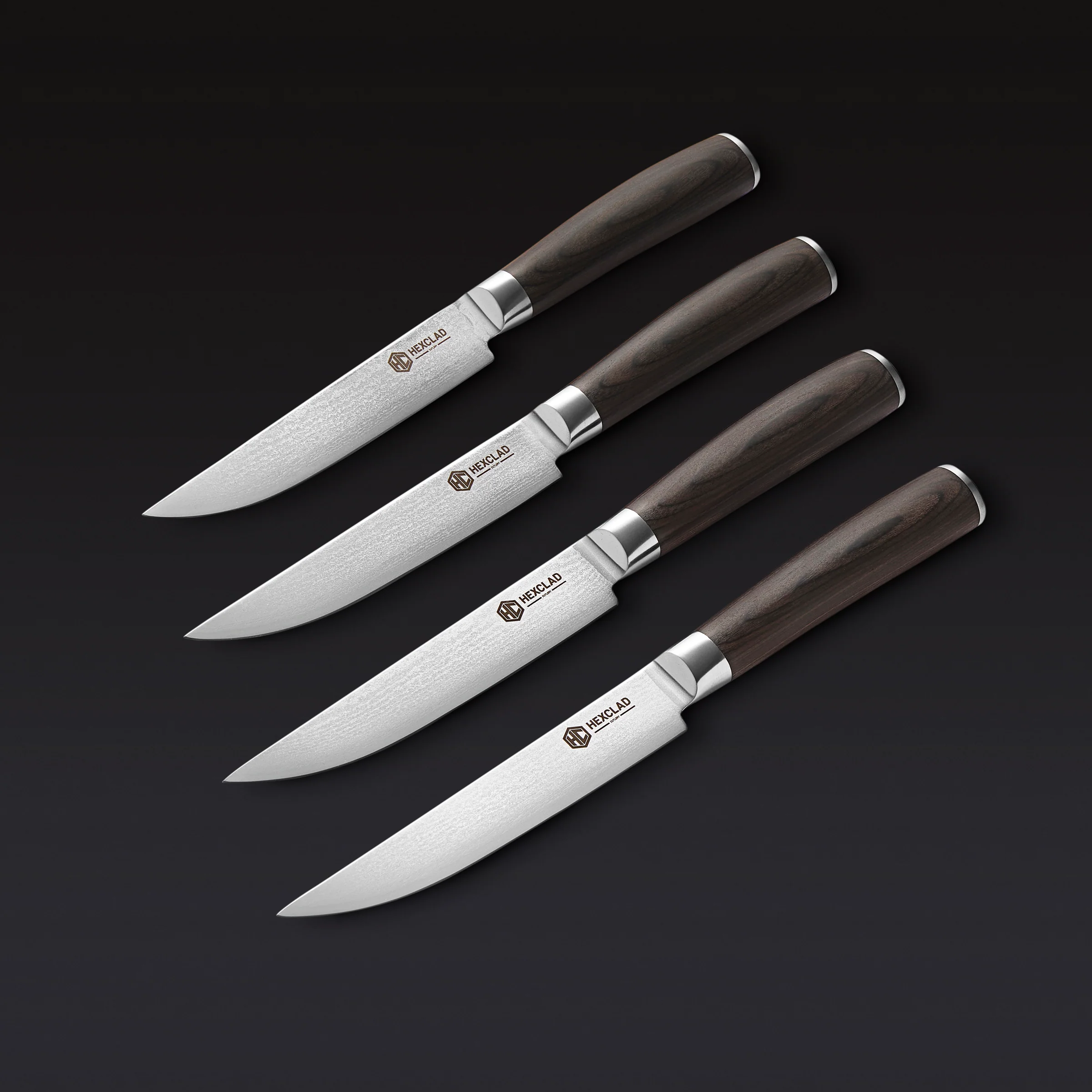 Steak Knife & Bistecca Plate Set, 8-pc (Espresso)