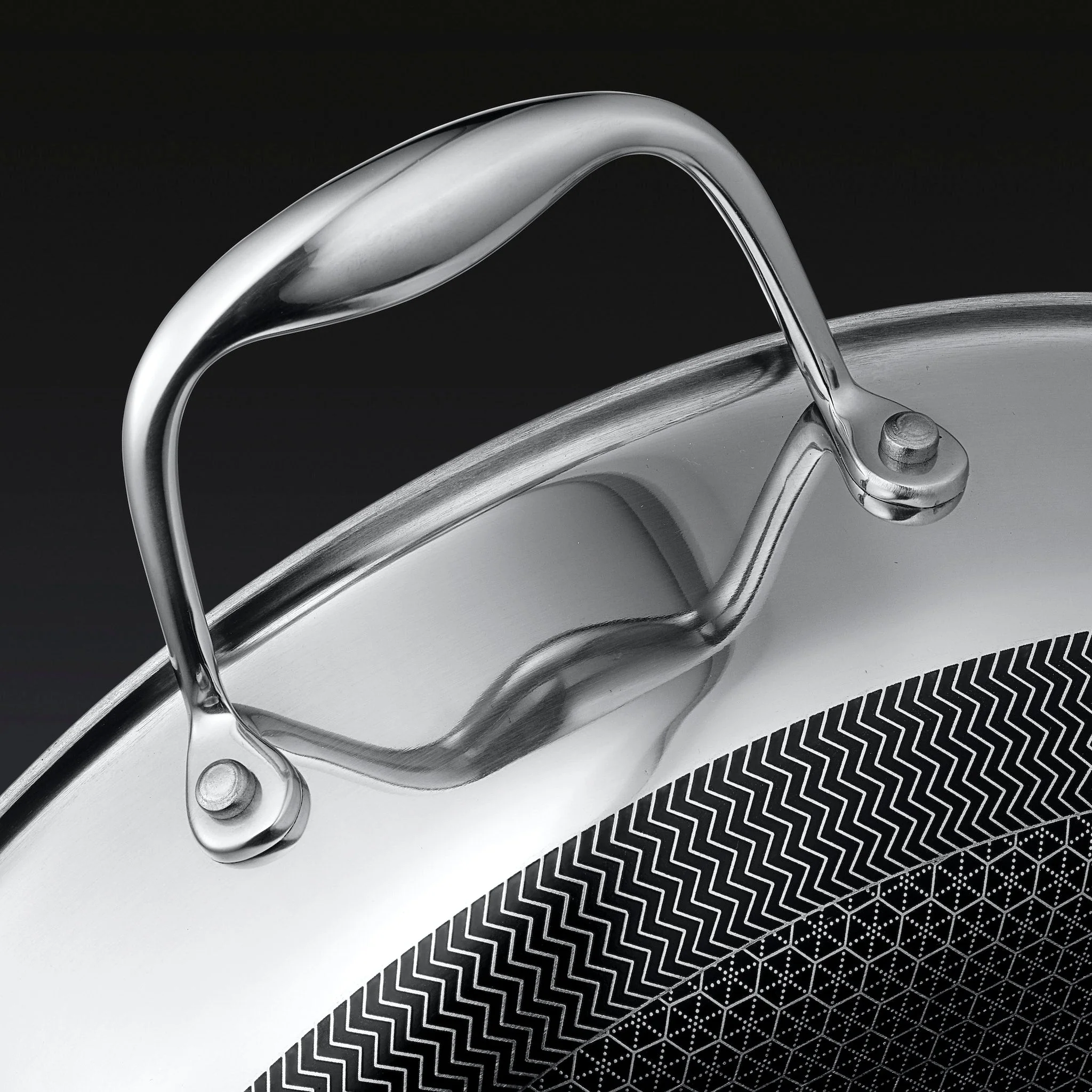 Hybrid Deep Sauté Pan with Lid, 4.5-Qt