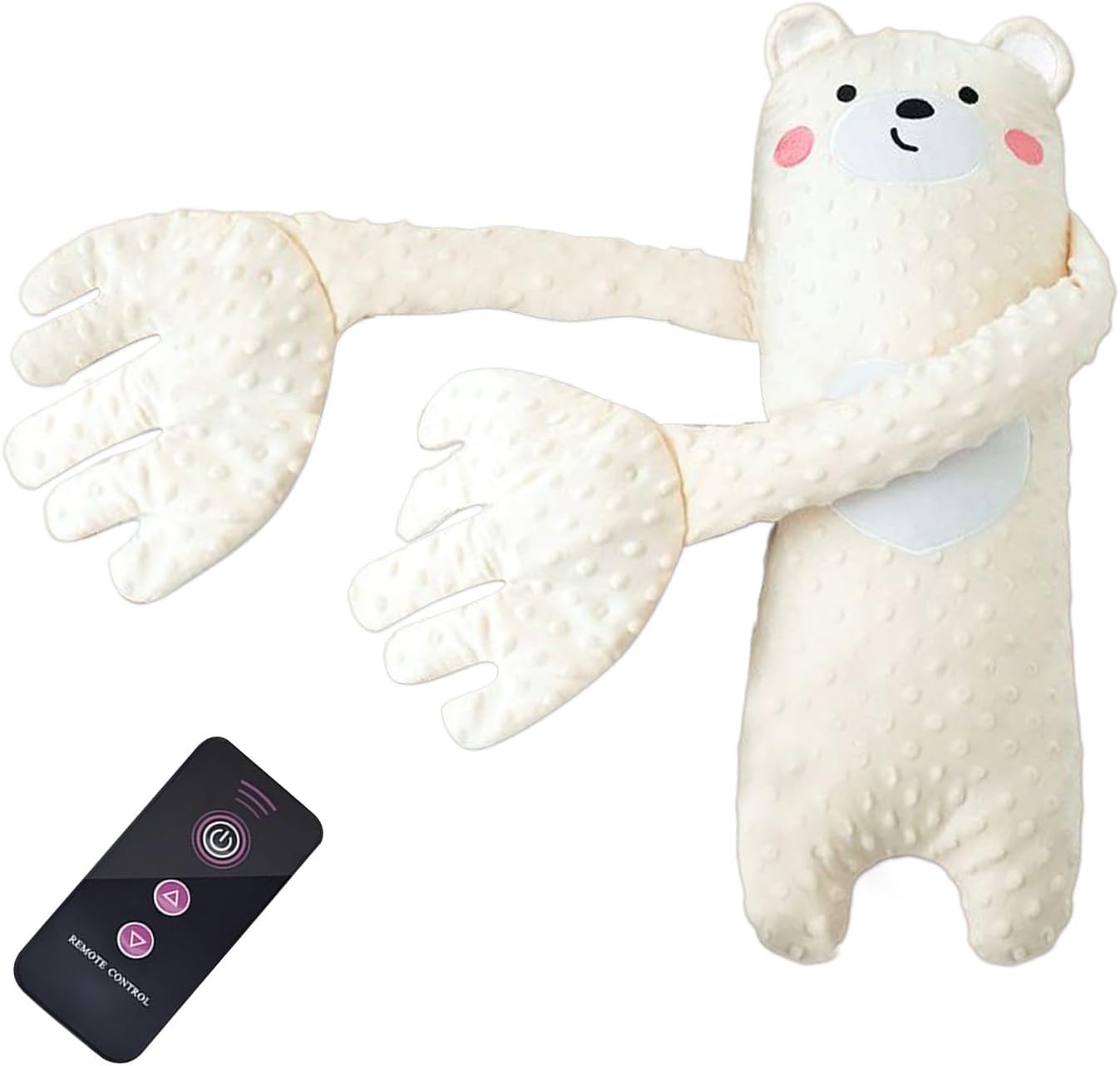 Baby Soothing Palm Pillow with Gentle Patting – Anti-Startle Sleep Comfort