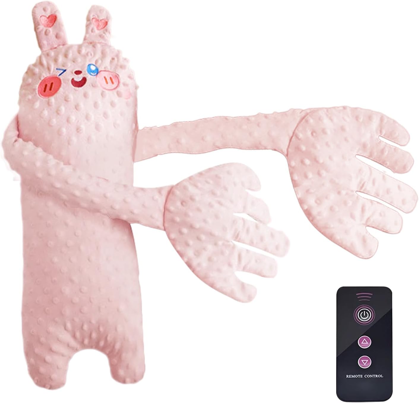 Baby Pattel, bébé tapant le jouet endormi,Baby taper un oreiller de sommeil en arrière pour dormir - Jouets en bas âge en forme d'animaux électriques avec télécommande, décoration de pépinière Prévent
