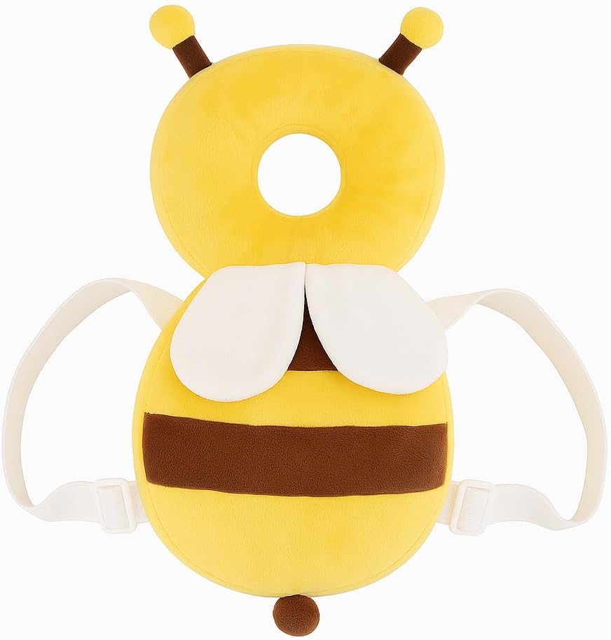 DreamNest - ABI - Anti-Fall Baby Pillow - Polyester Pillow, Compact Size, Breathable and Hypoallergenic, Ideal for First Steps, 18 x 2