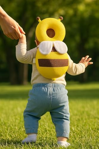 DreamNest - ABI - Anti-Fall Baby Pillow - Polyester Pillow, Compact Size, Breathable and Hypoallergenic, Ideal for First Steps, 18 x 2