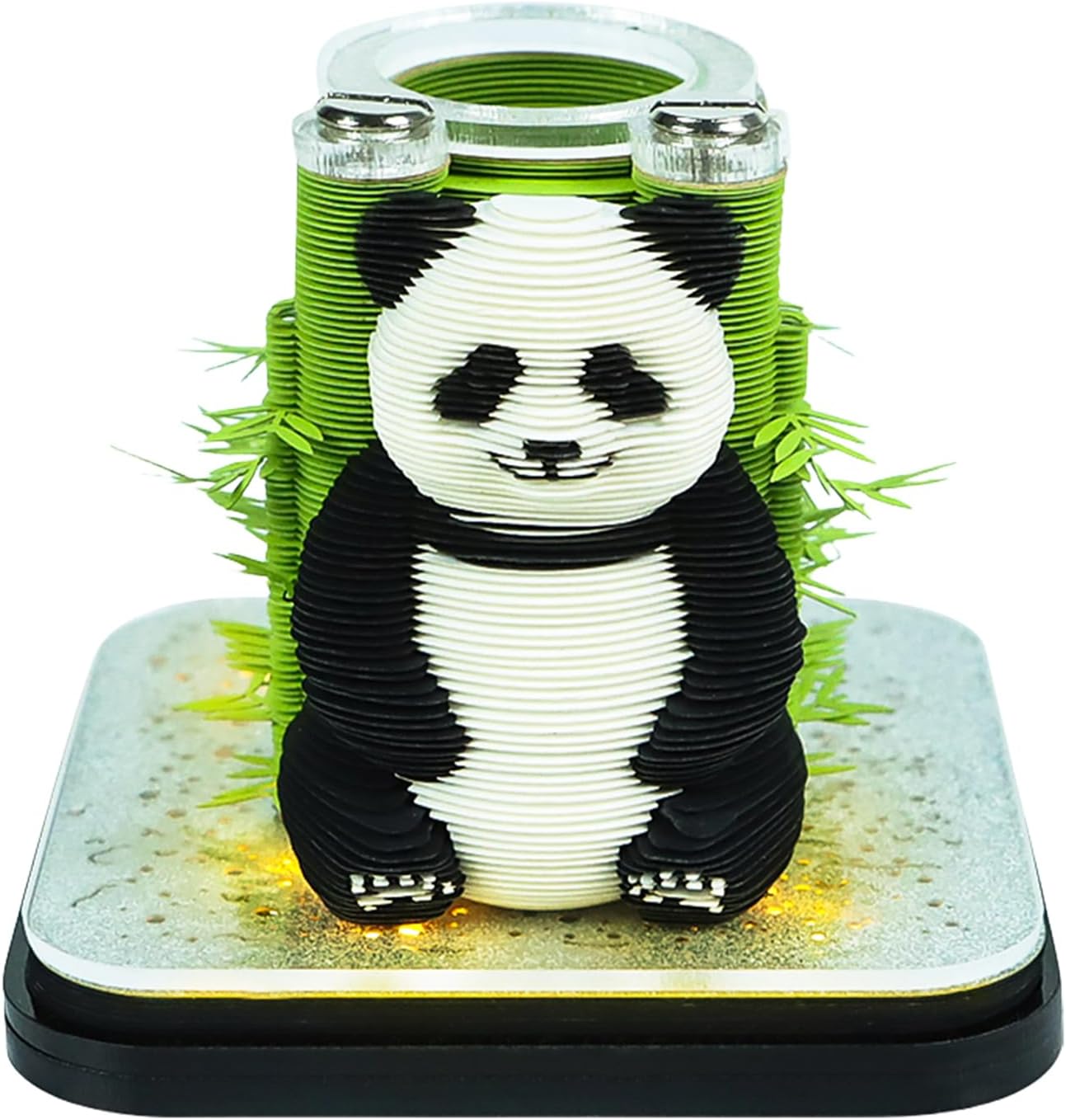 [Buy one get one free] 2026 3D Paper Art Desk Calendar with LED Light – Decorative Carved Calendar for Home & Office