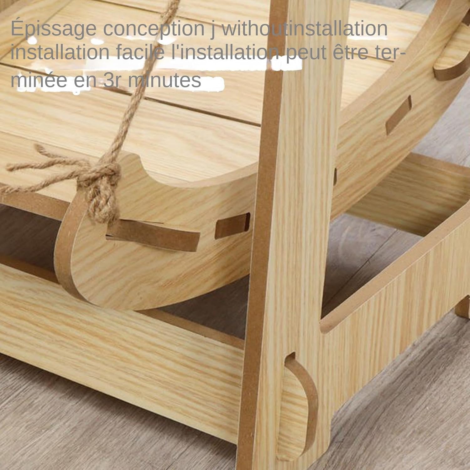 Vriusi Wooden Cat Hammock Swing, Pet Resting Bed, Cat Bed Indoor, Cat Hammock Couch, Cat Swing Bed, Small Animal Hammock, Bunny Resting Bed, Kitten Cat Couch, Wooden Pet Swing, Indoor Cat Bed