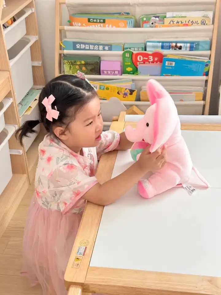 Interactive Peekaboo Elephant Plush Toy – Musical Educational Toy for Babies & Toddlers