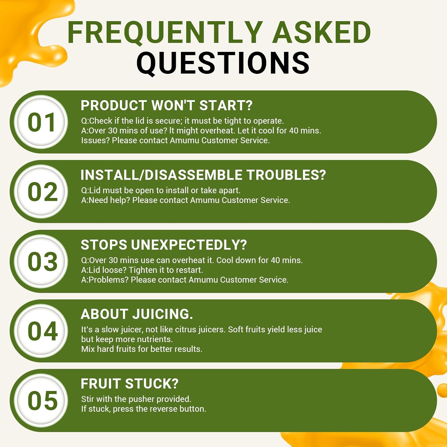 Automatic Cold Press Juicer – Hands-Free Slow Juicing for Whole Fruits & Vegetables