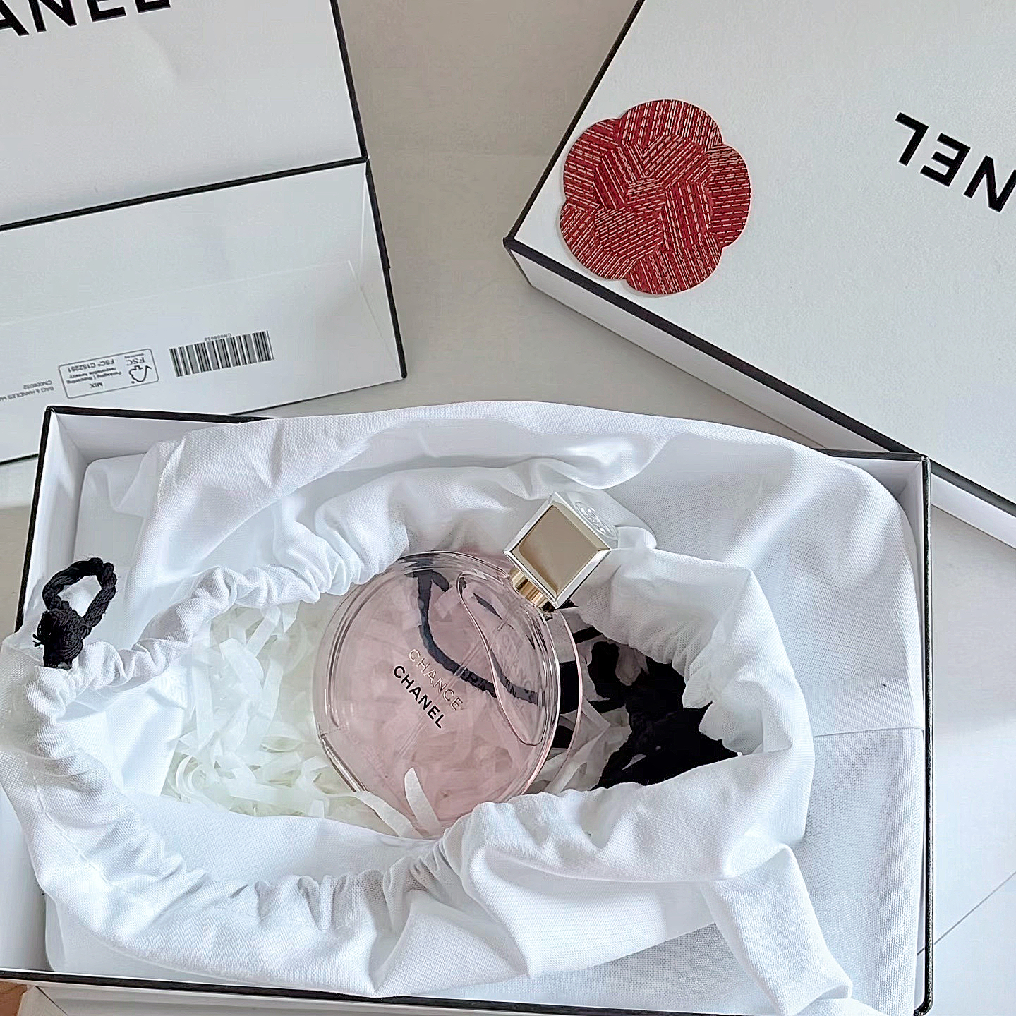 CHANEL Chance Eau Tendre Perfume Gift Set | Floral Fruity Women’s Fragrance | Elegant Ladies Perfume Set | Valentine’s Day Gift Box