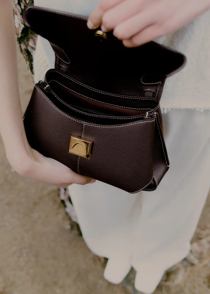 [Buy one get one free] Polène Mokki Mini Cowhide Bag | Timeless French Elegance