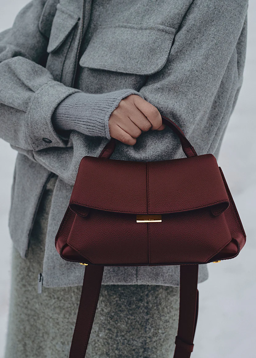 [Buy one get one free] Polène Mokki Mini Cowhide Bag | Timeless French Elegance