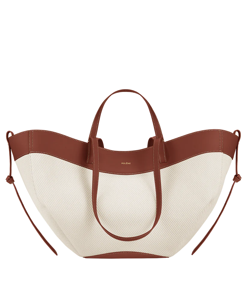 Cyme Textured Camel Tote | Structured, Elegant & Everyday Ready