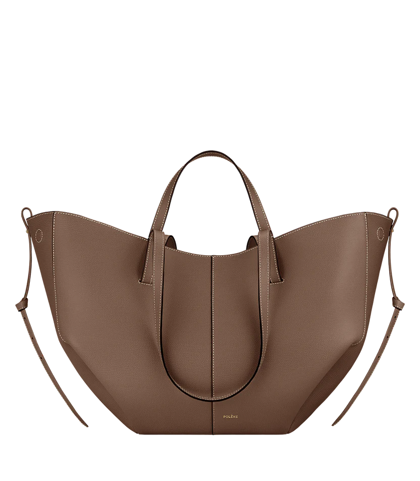 Cyme Textured Camel Tote | Structured, Elegant & Everyday Ready