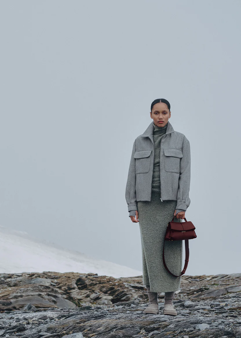 [Buy one get one free] Polène Mokki Mini Cowhide Bag | Timeless French Elegance