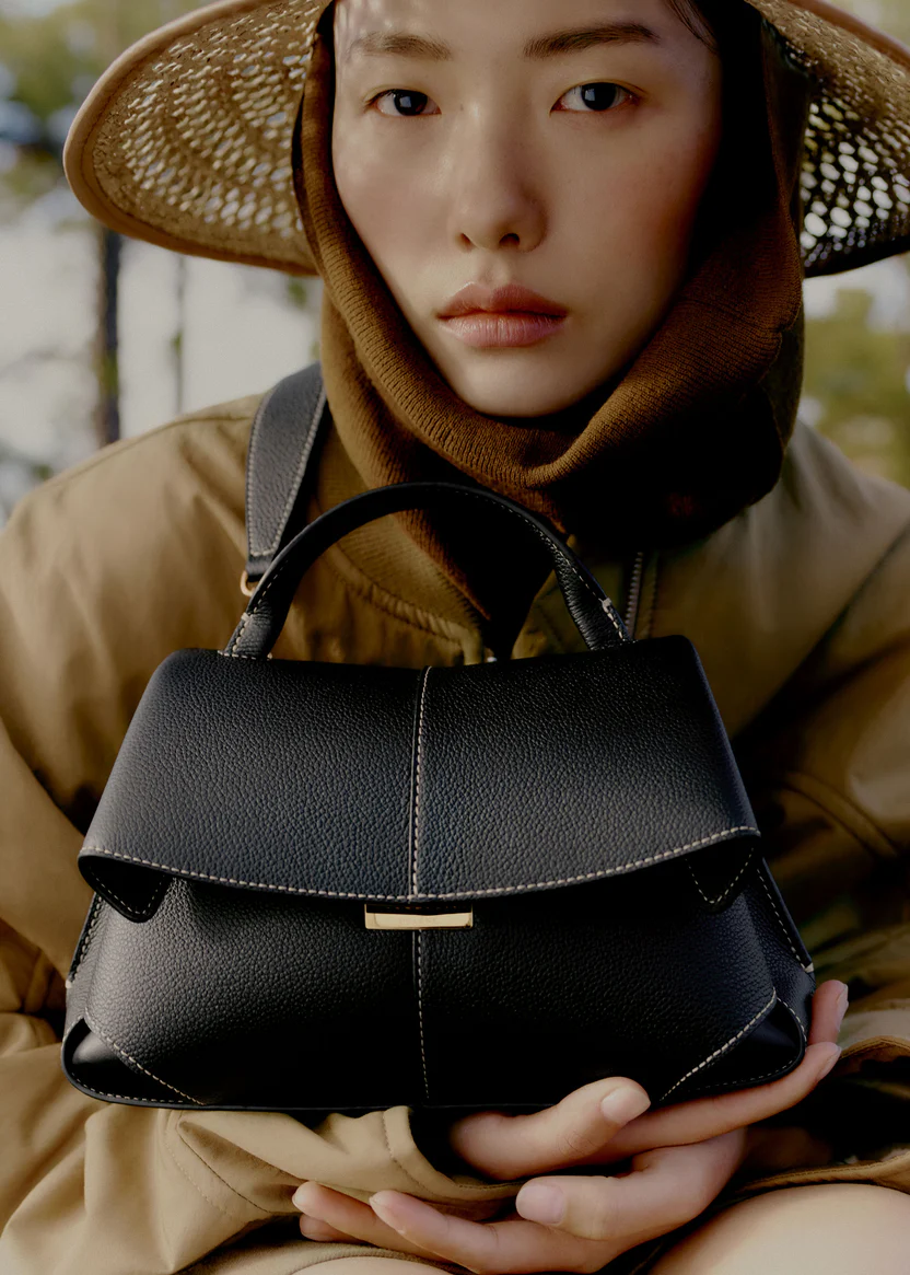 [Buy one get one free] Polène Mokki Mini Cowhide Bag | Timeless French Elegance