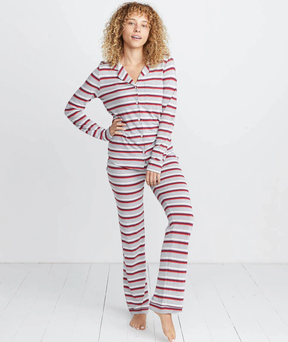 Classic PJ Set in Salsa