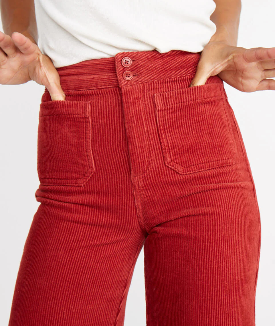 Tally Pant in Rosewood